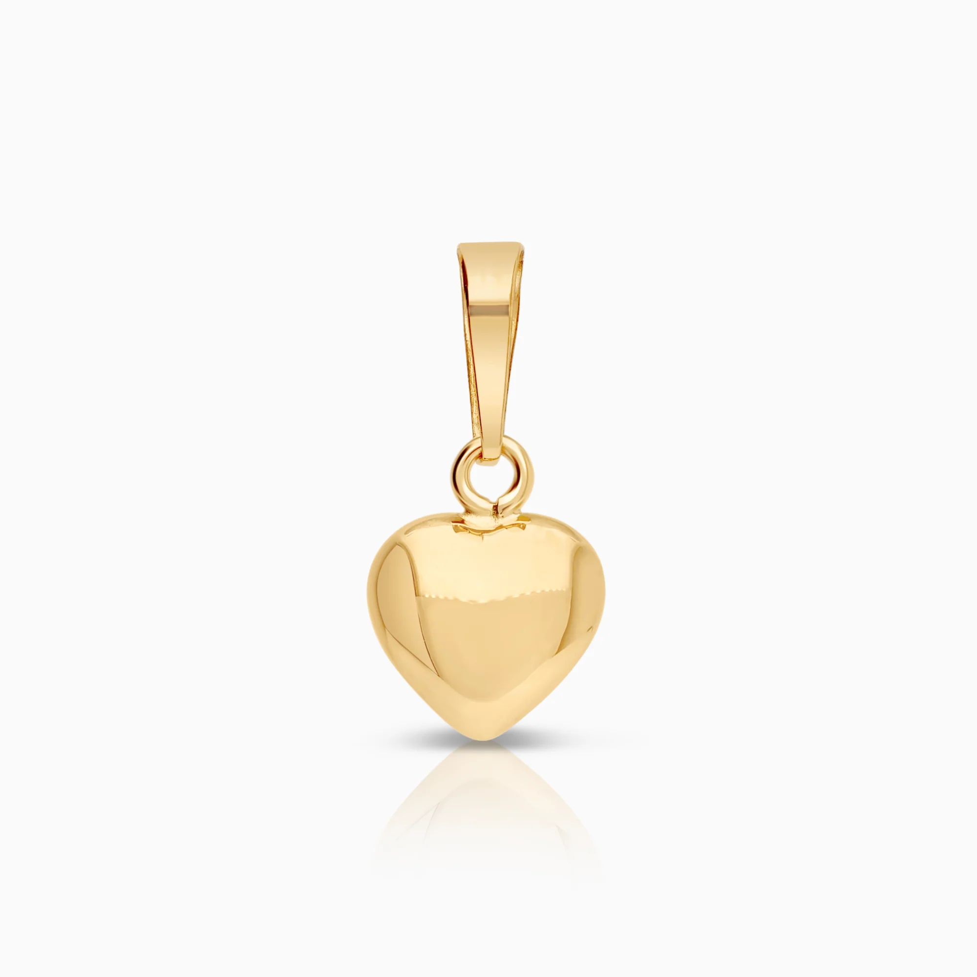Heart Pendant 0.28g 18K Gold