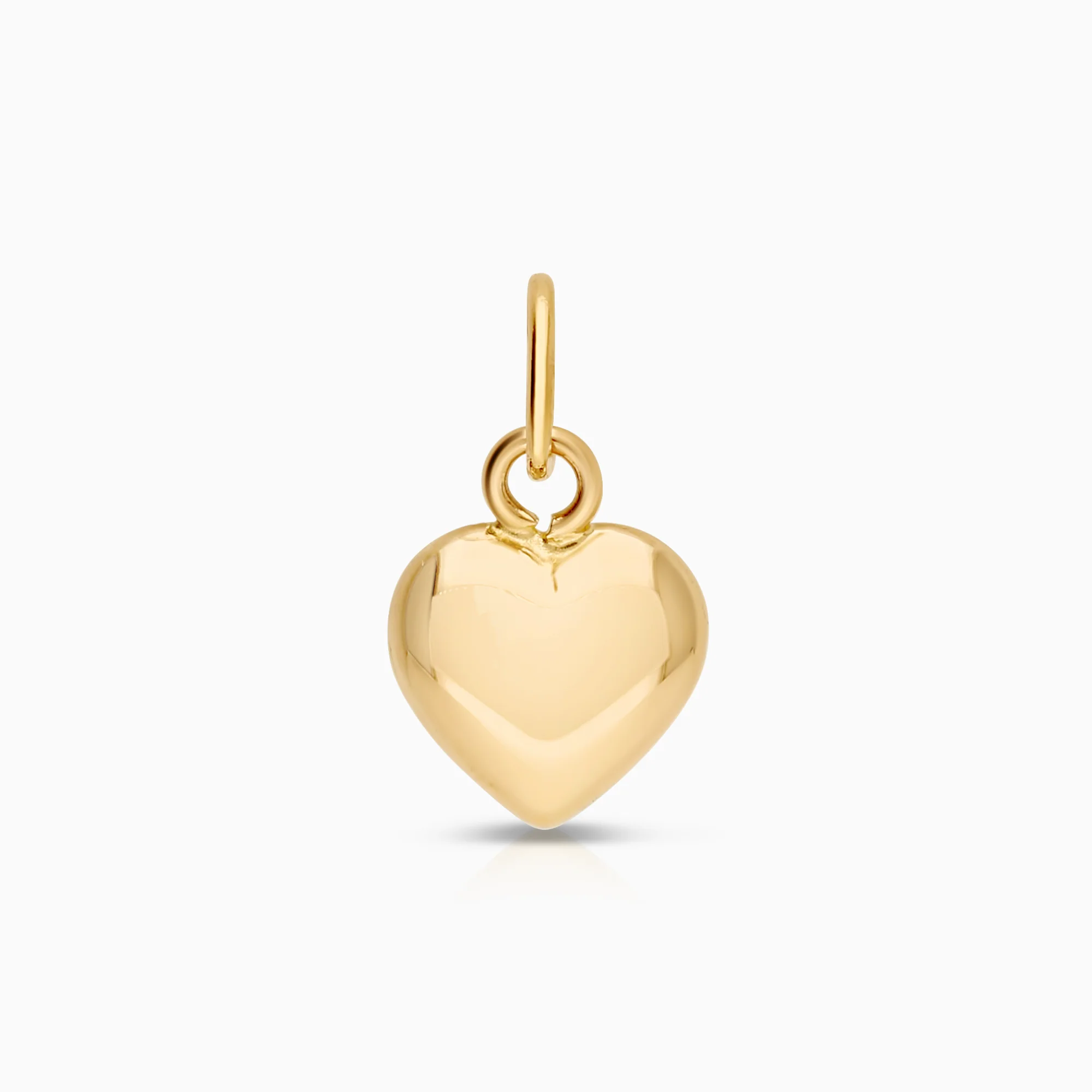 Heart pendant 0.29g 18K gold
