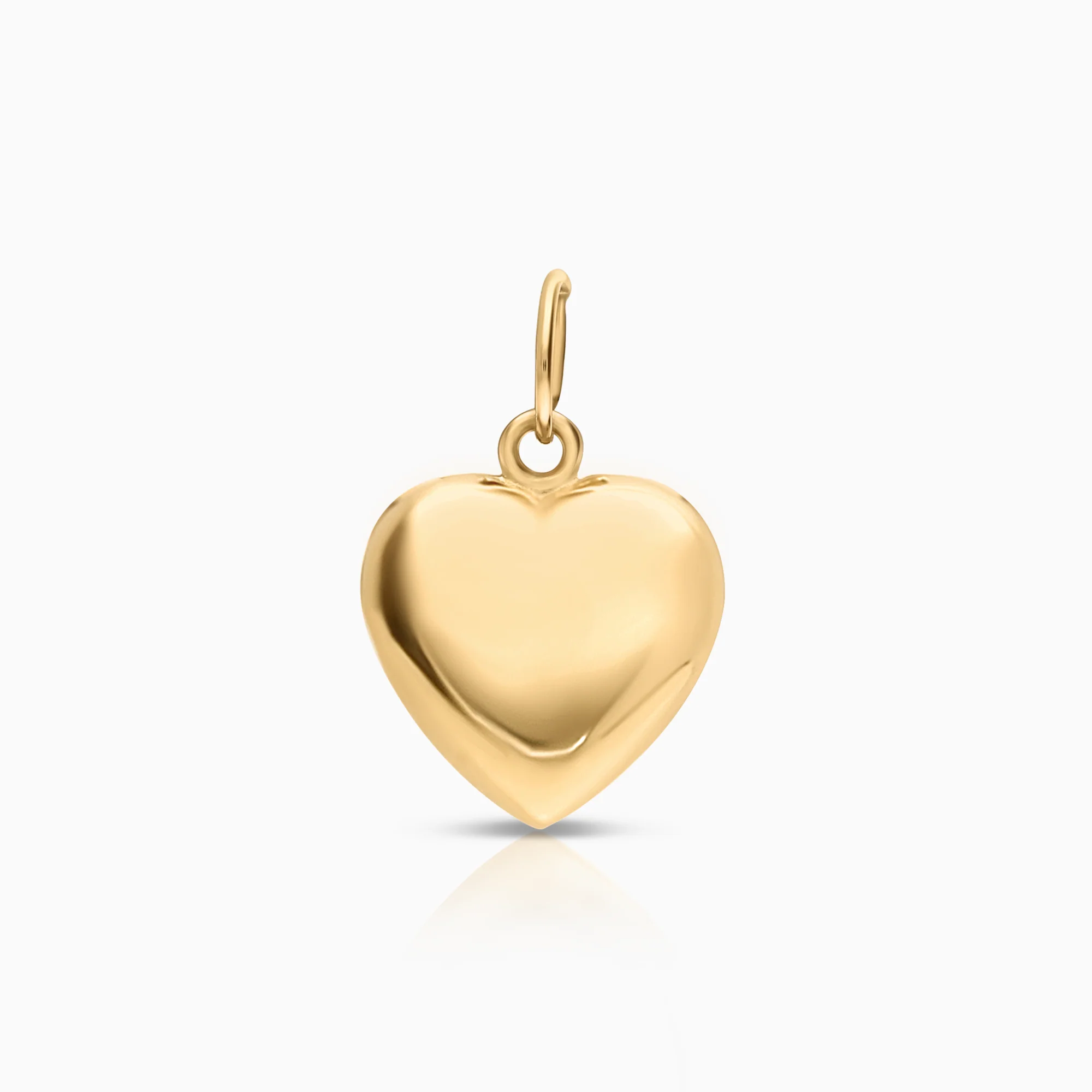 Heart pendant 0.29g 18K gold