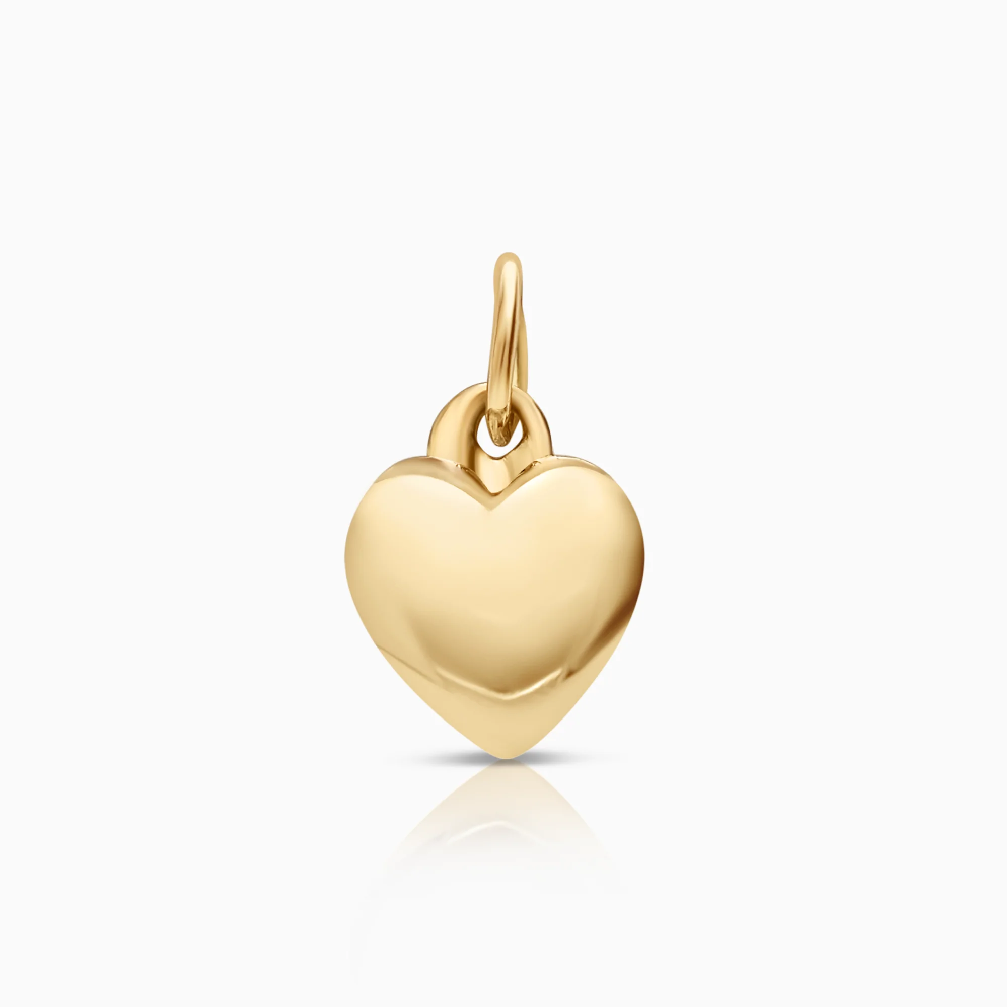 Heart pendant 0.33g 18K gold