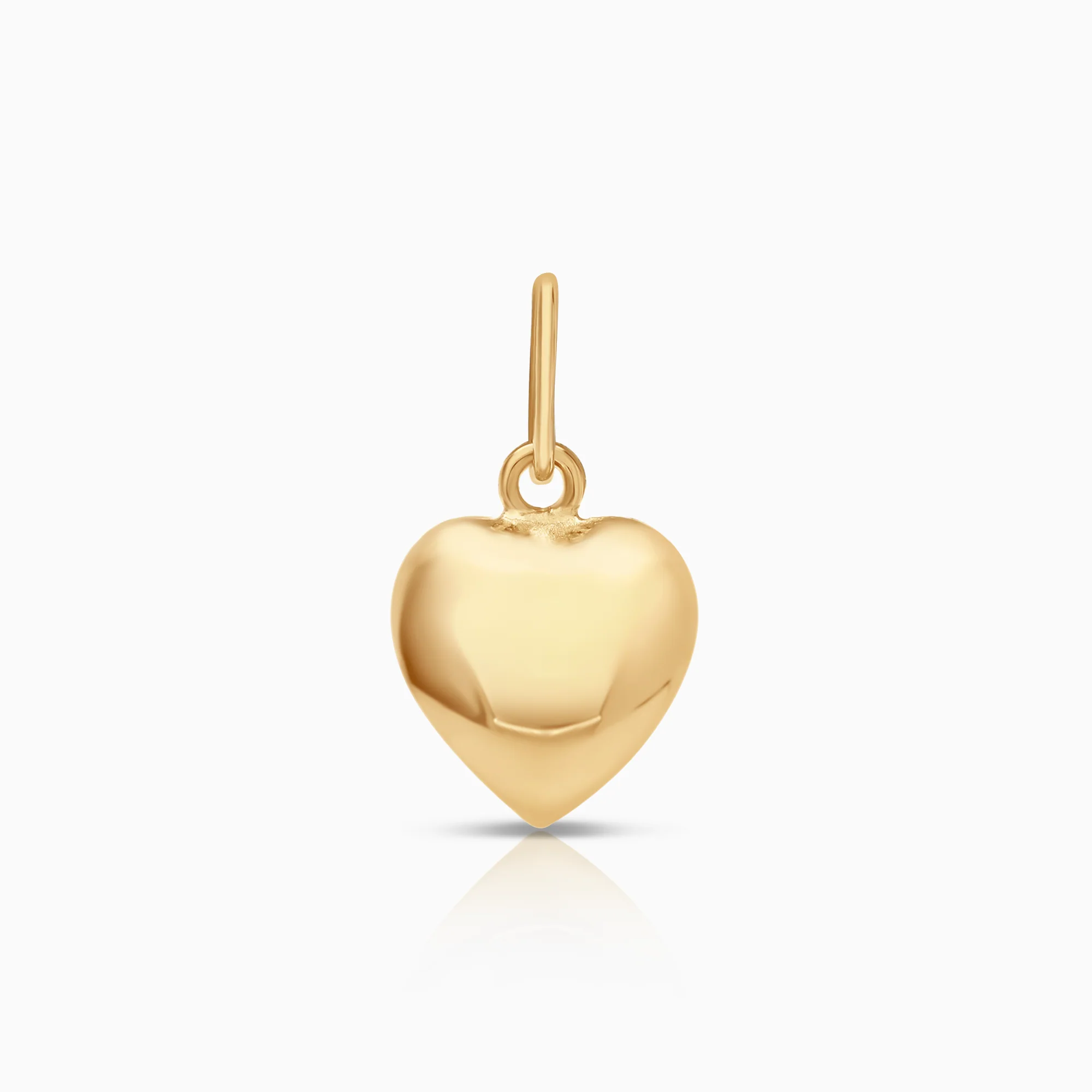 Heart pendant 0.37g 18K gold