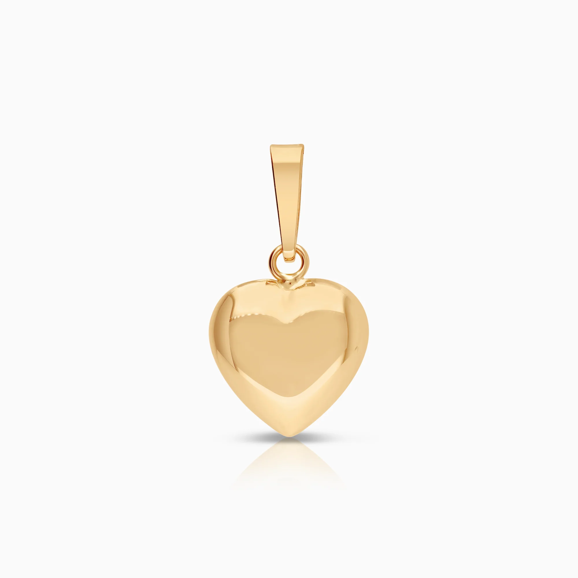 Heart Pendant 0.43g 18K Gold
