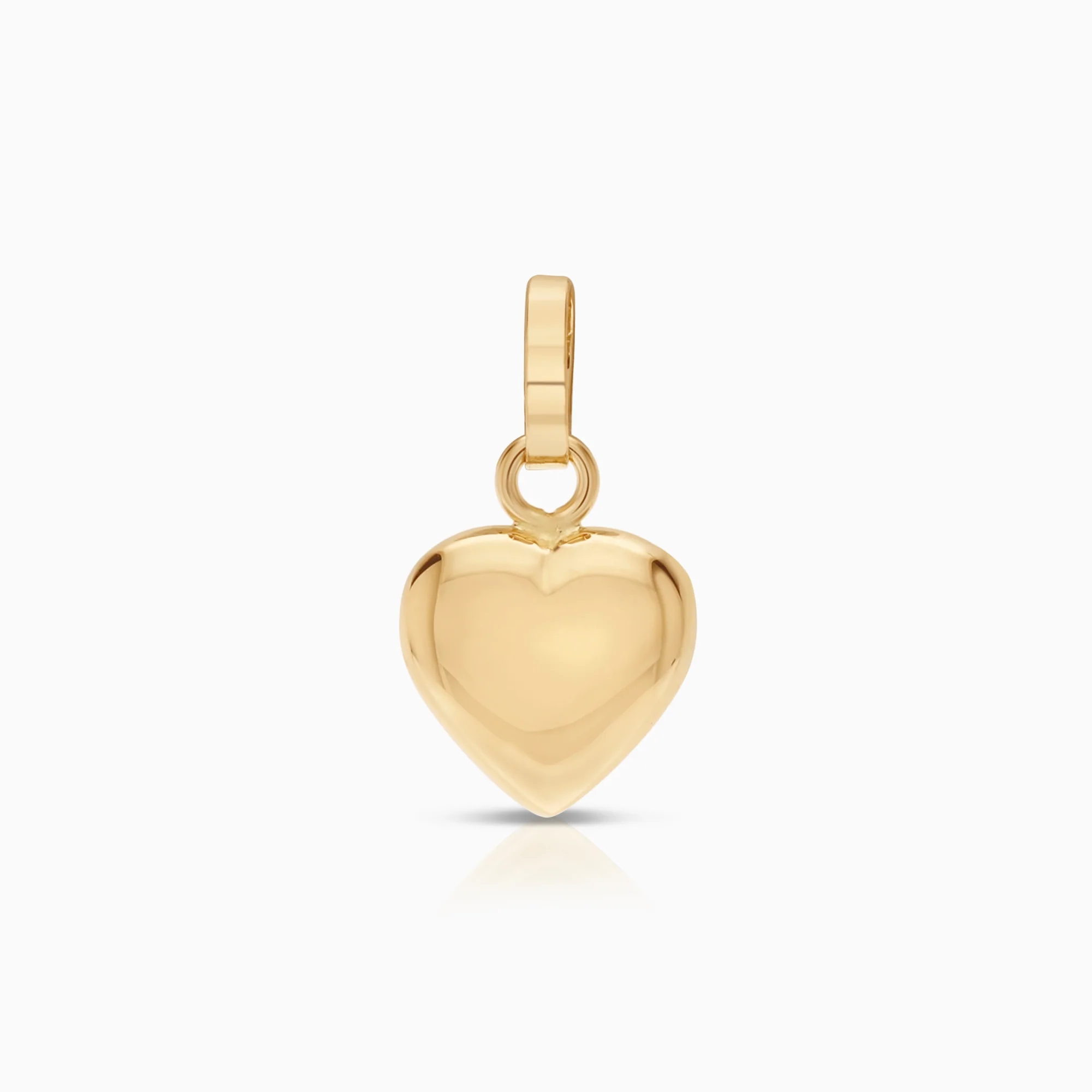 Heart Pendant 0.44g 18K Gold