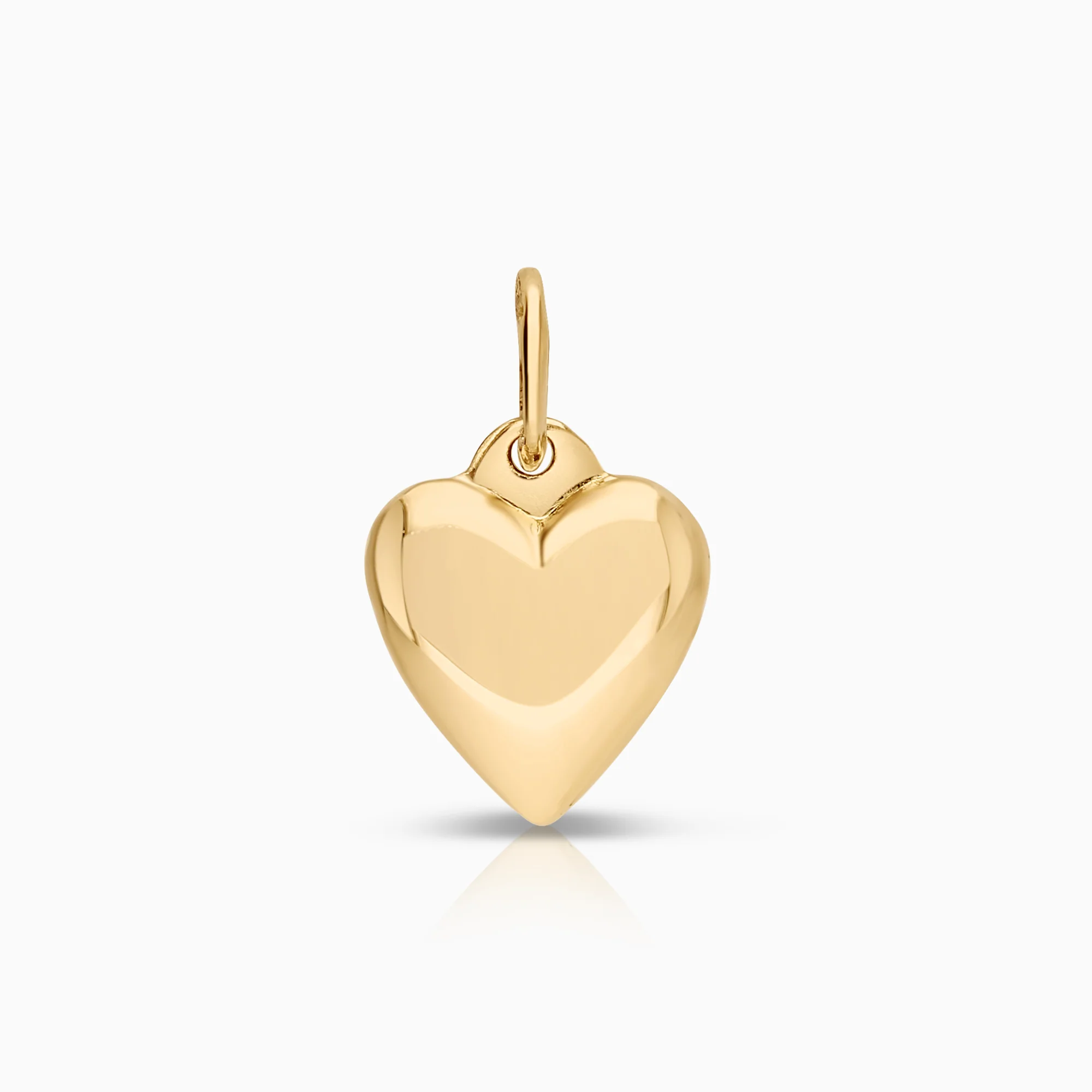 Heart pendant 0.47g 18K gold