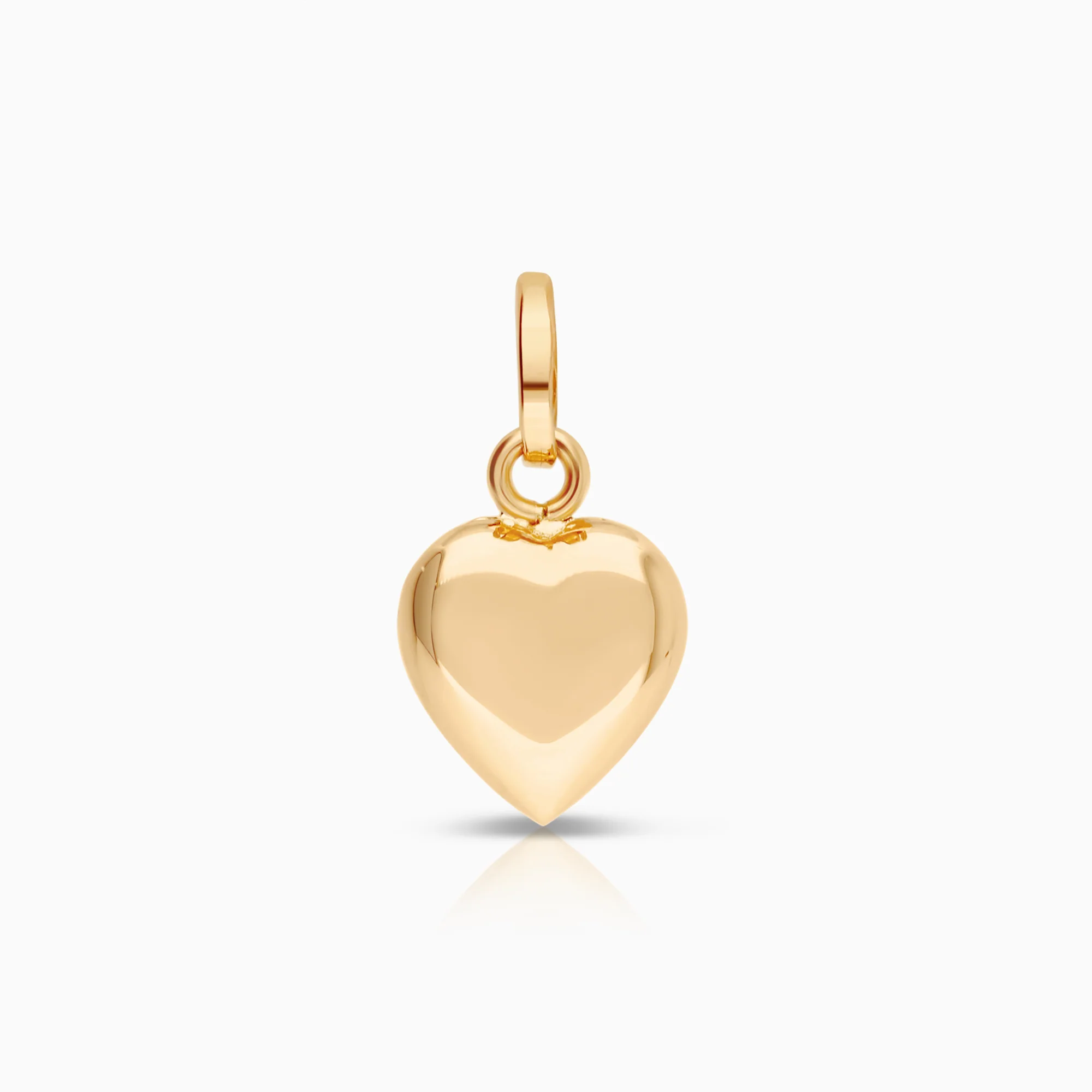 Heart pendant 0.49g 18K gold