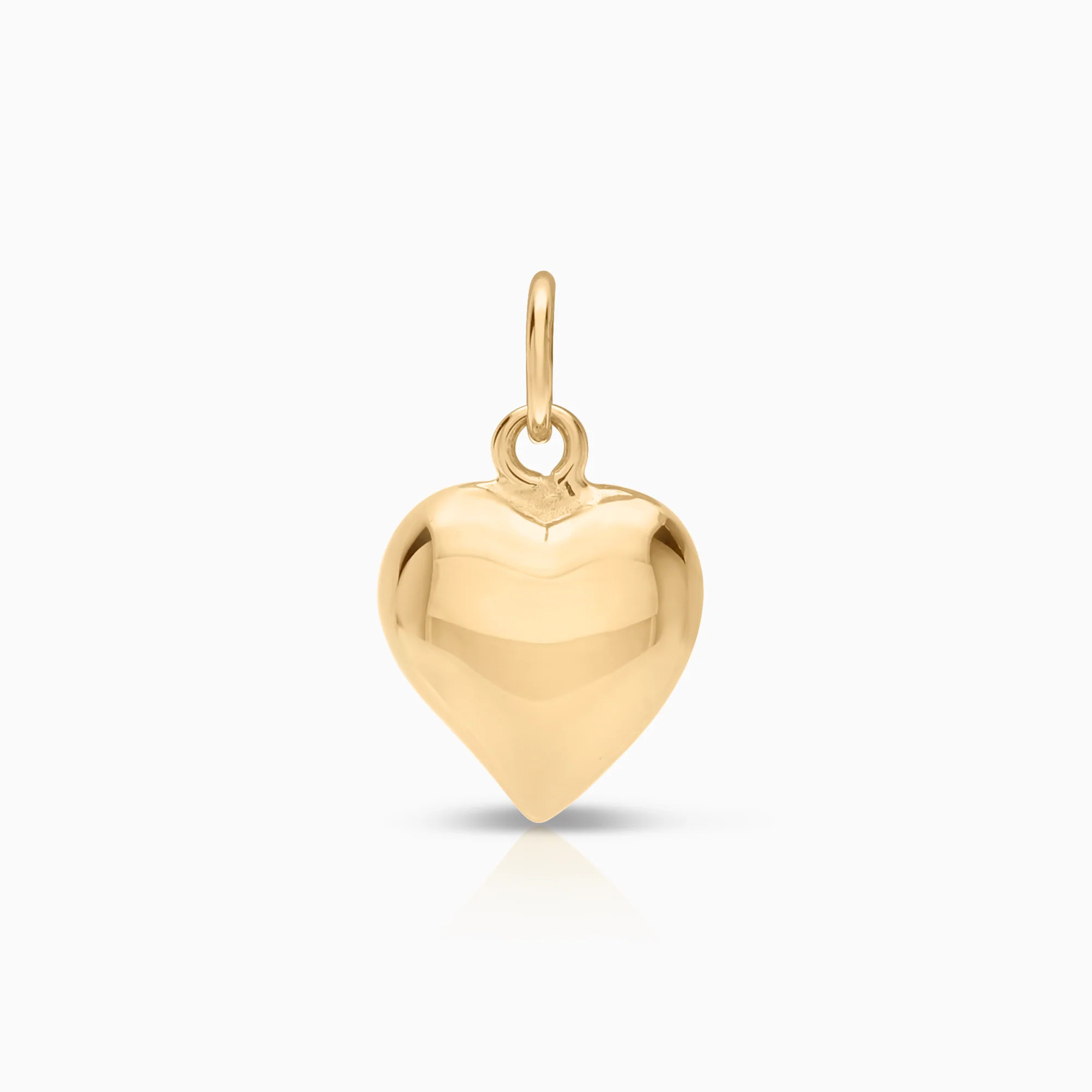 Heart pendant 0.51g 18K gold