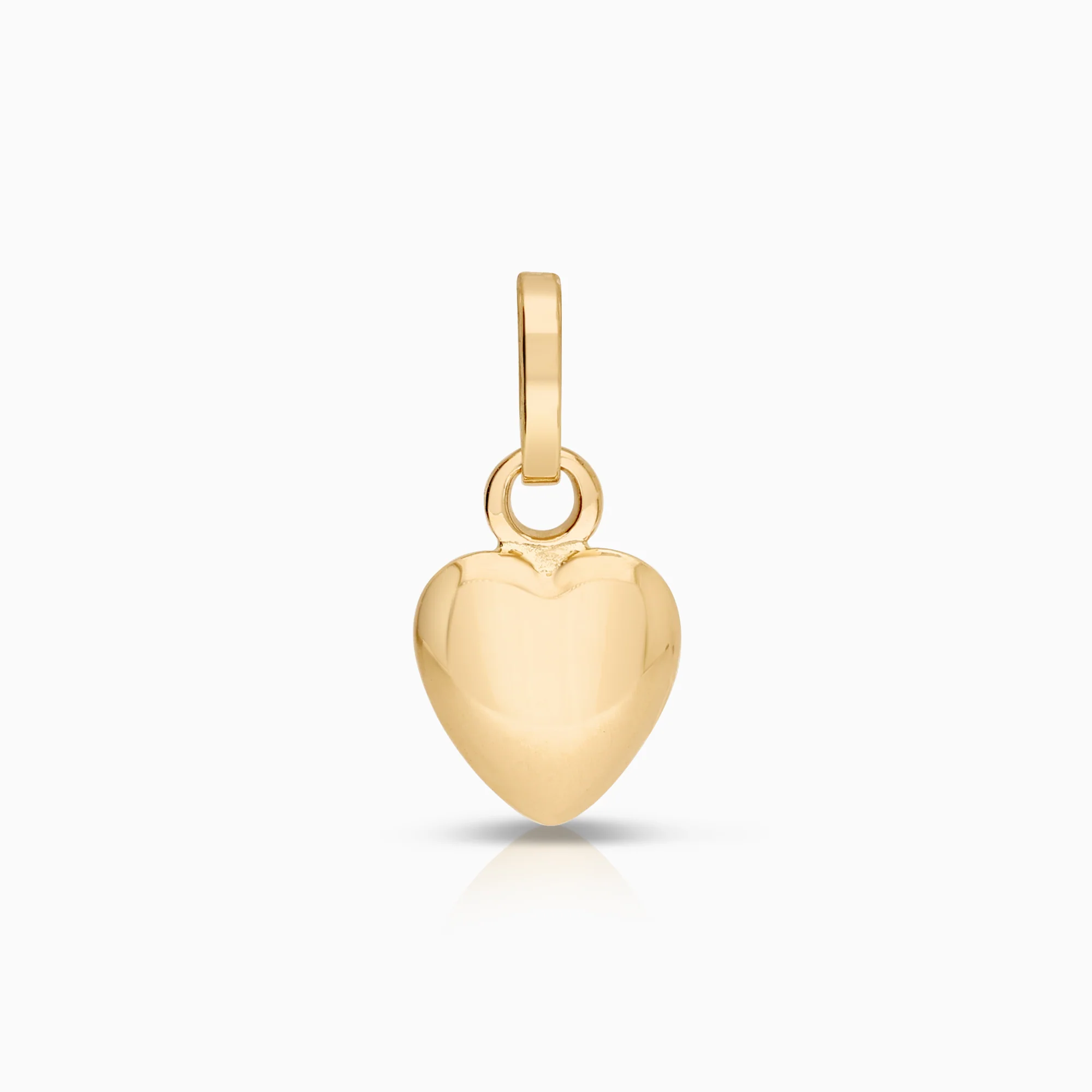 Heart pendant 0.54g 18K gold