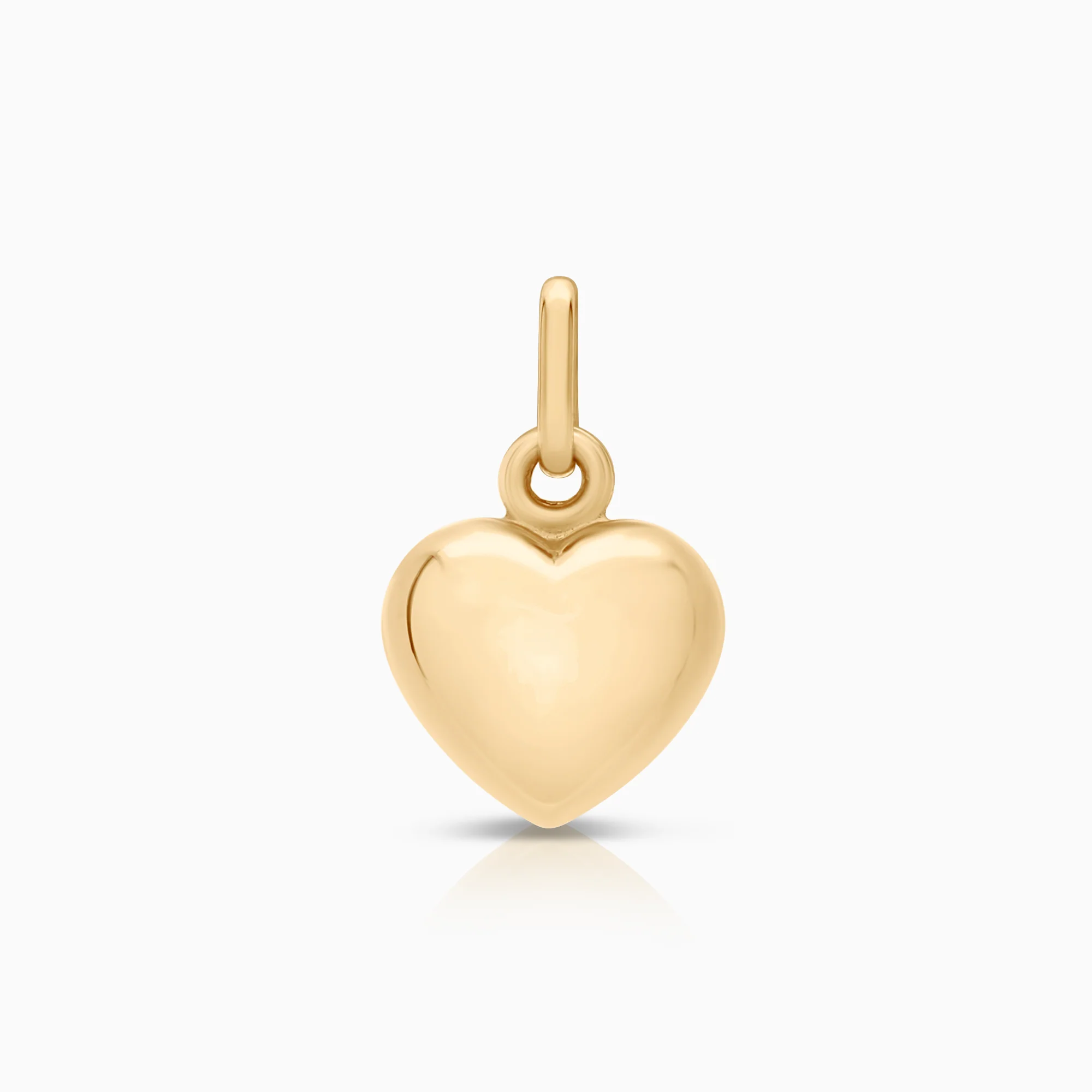 Heart pendant 0.54g 18K gold