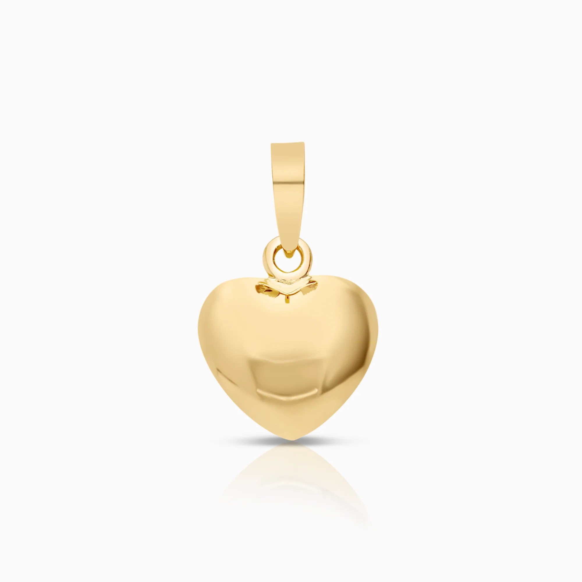 Heart pendant 0.57g 18K gold