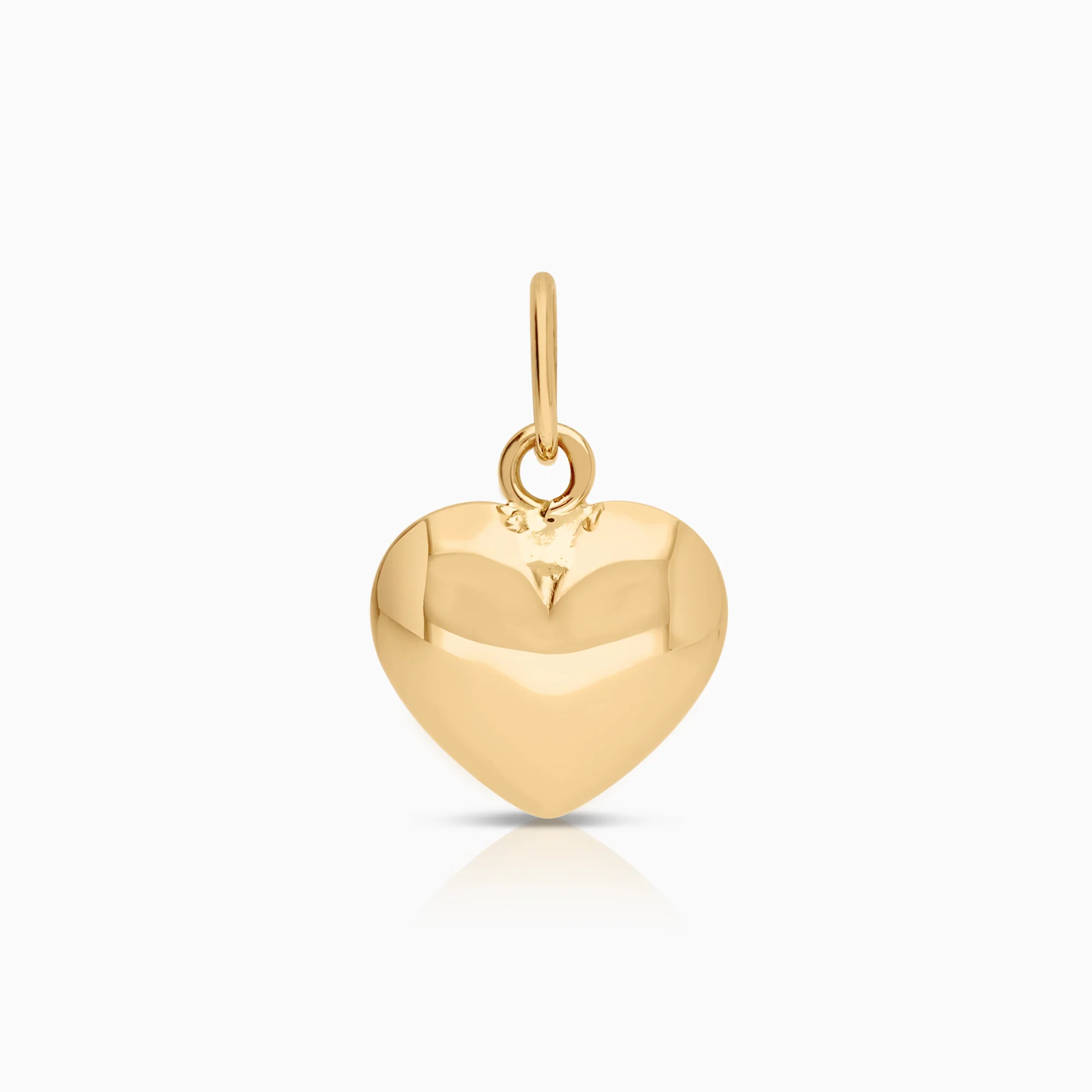 Heart pendant 0.57g 18K gold