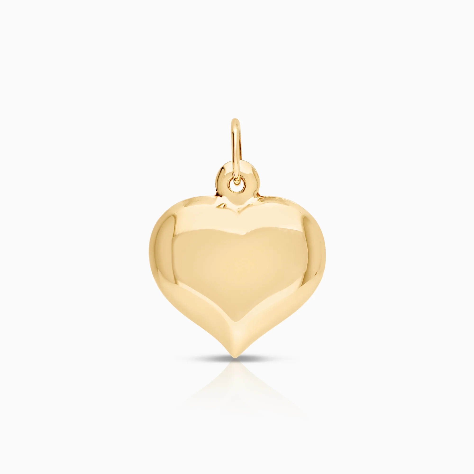 Heart pendant 0.59g 14K gold