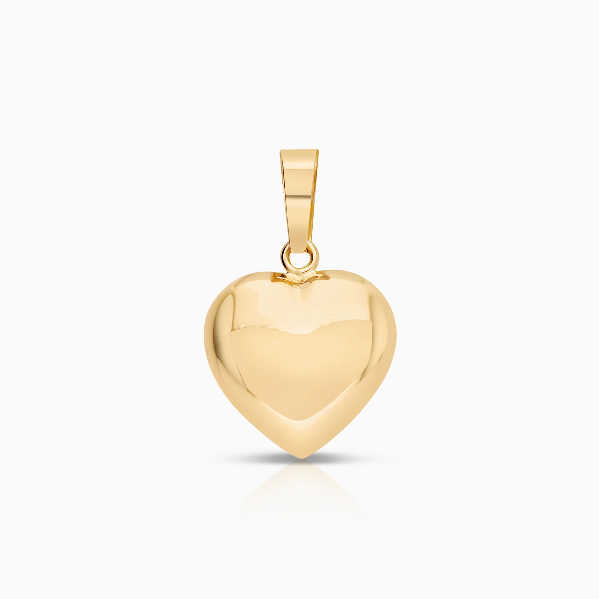 Heart pendant 0.71g 18K gold