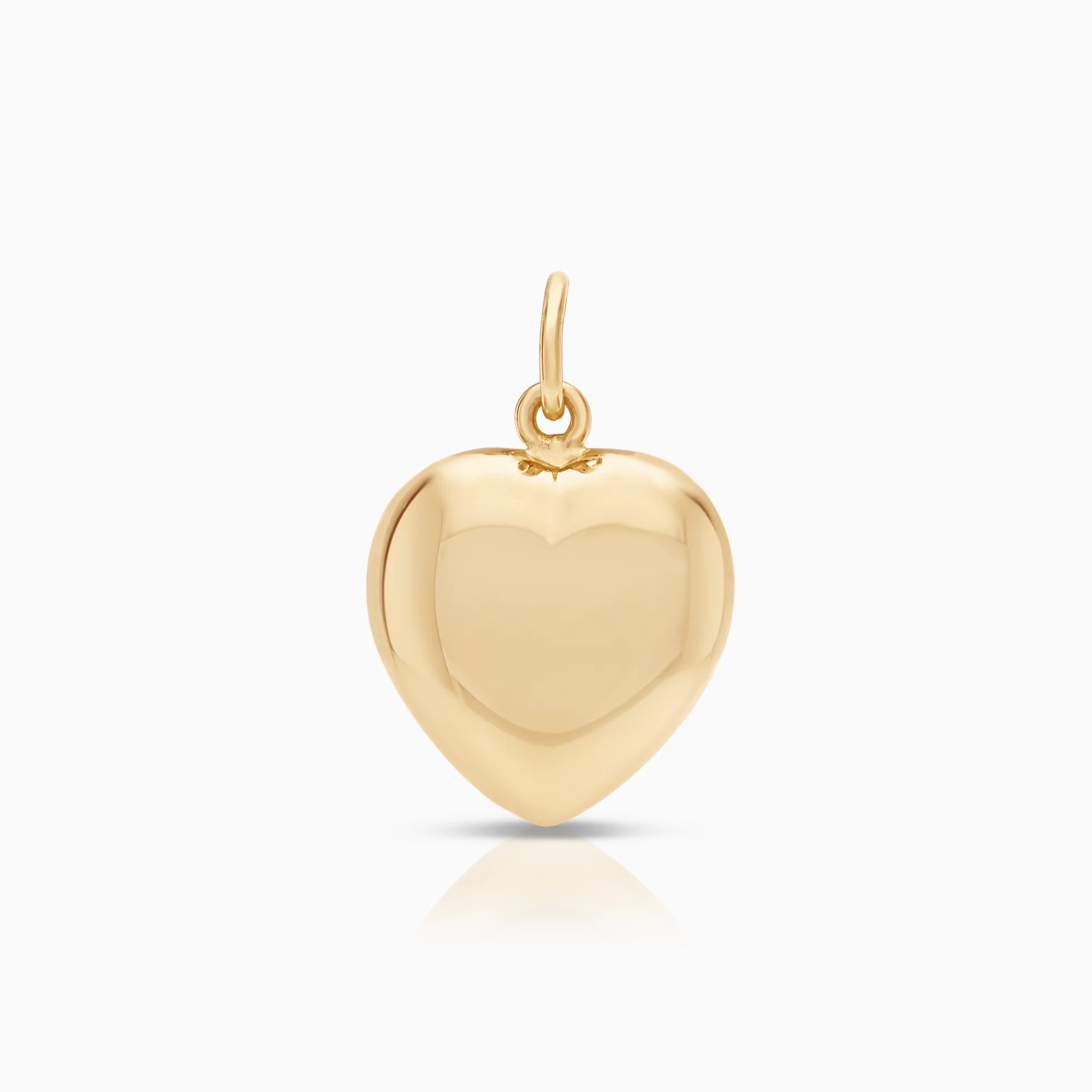Heart pendant 0.72g 18K gold