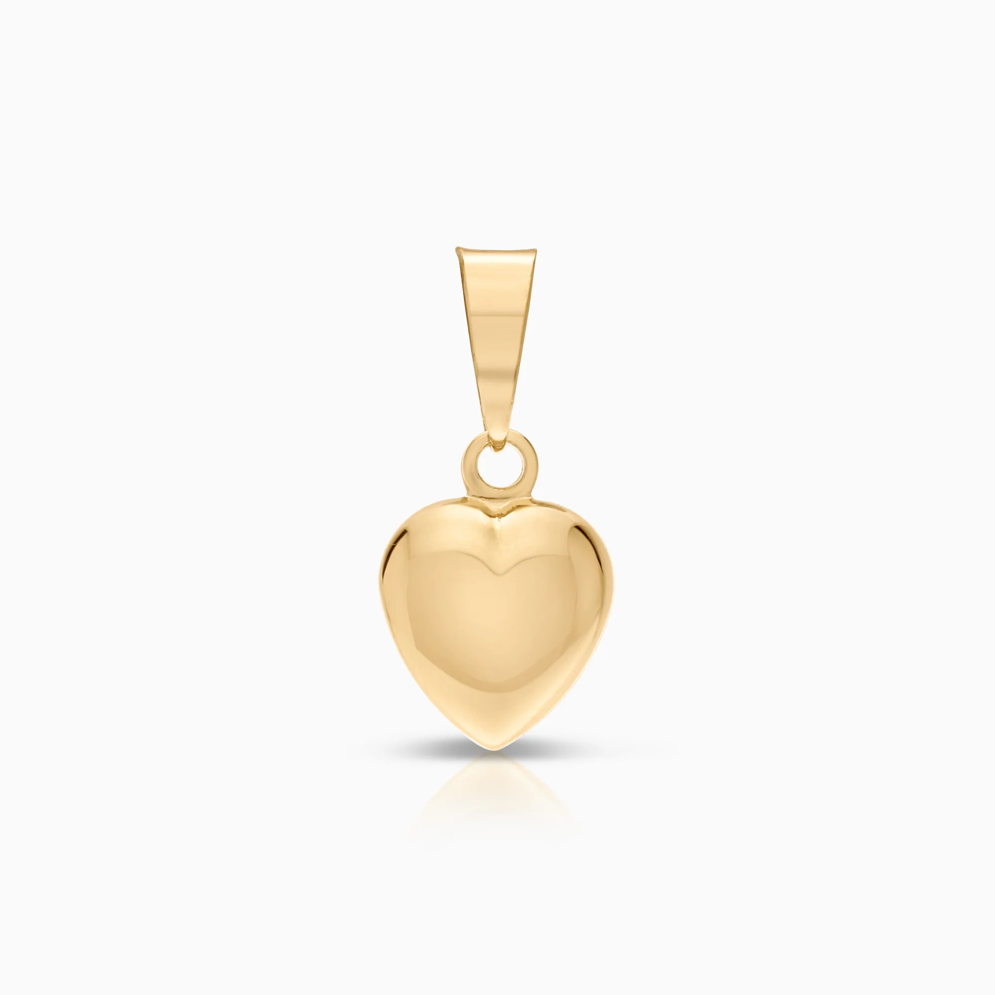 Pendant heart, 0.73g, 18K gold