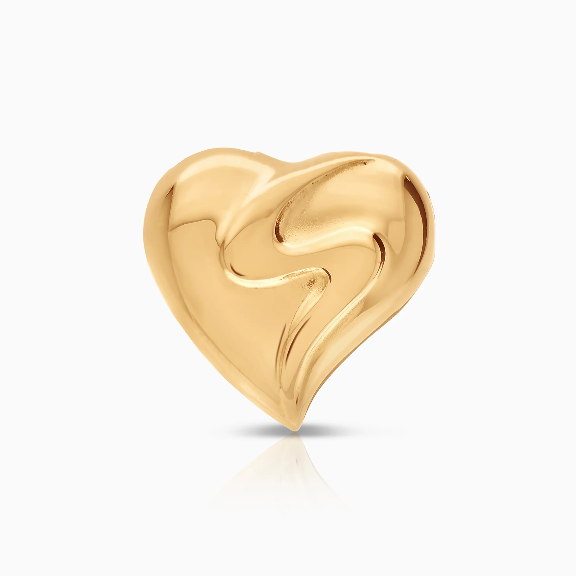 Heart pendant 0.75g 18K gold