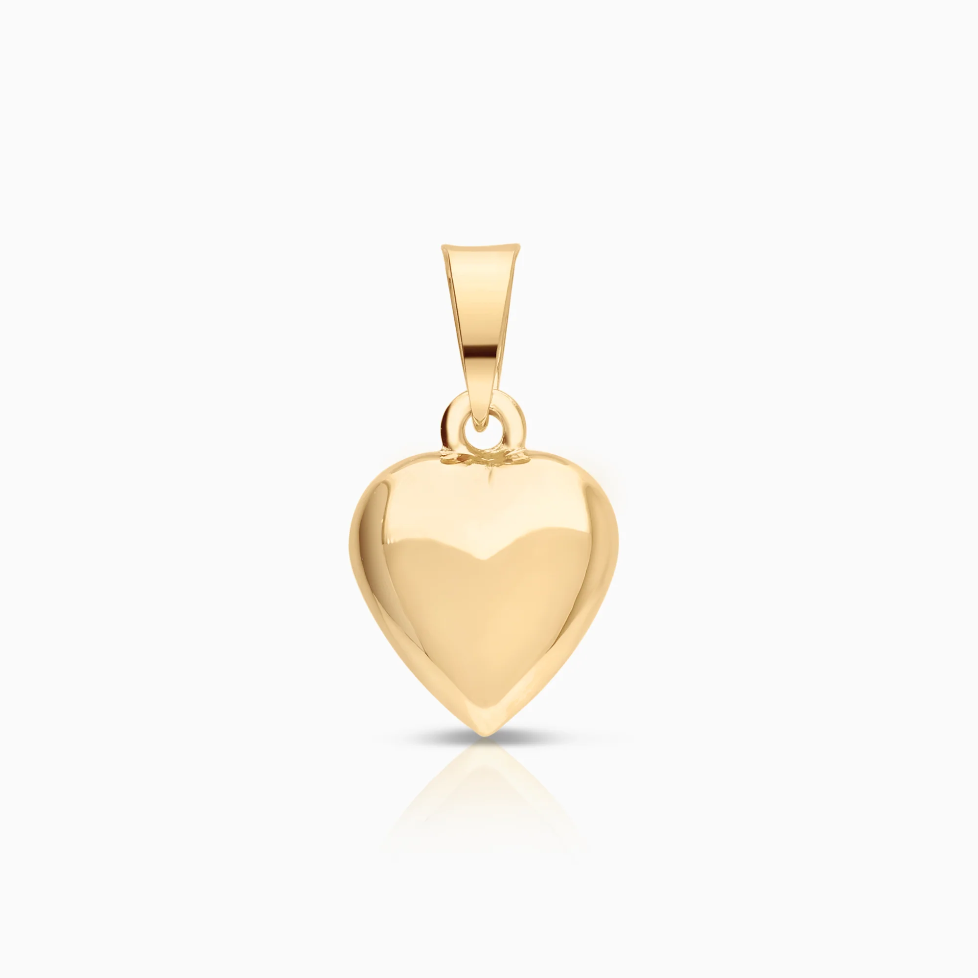 Heart pendant 0.75g 18K gold