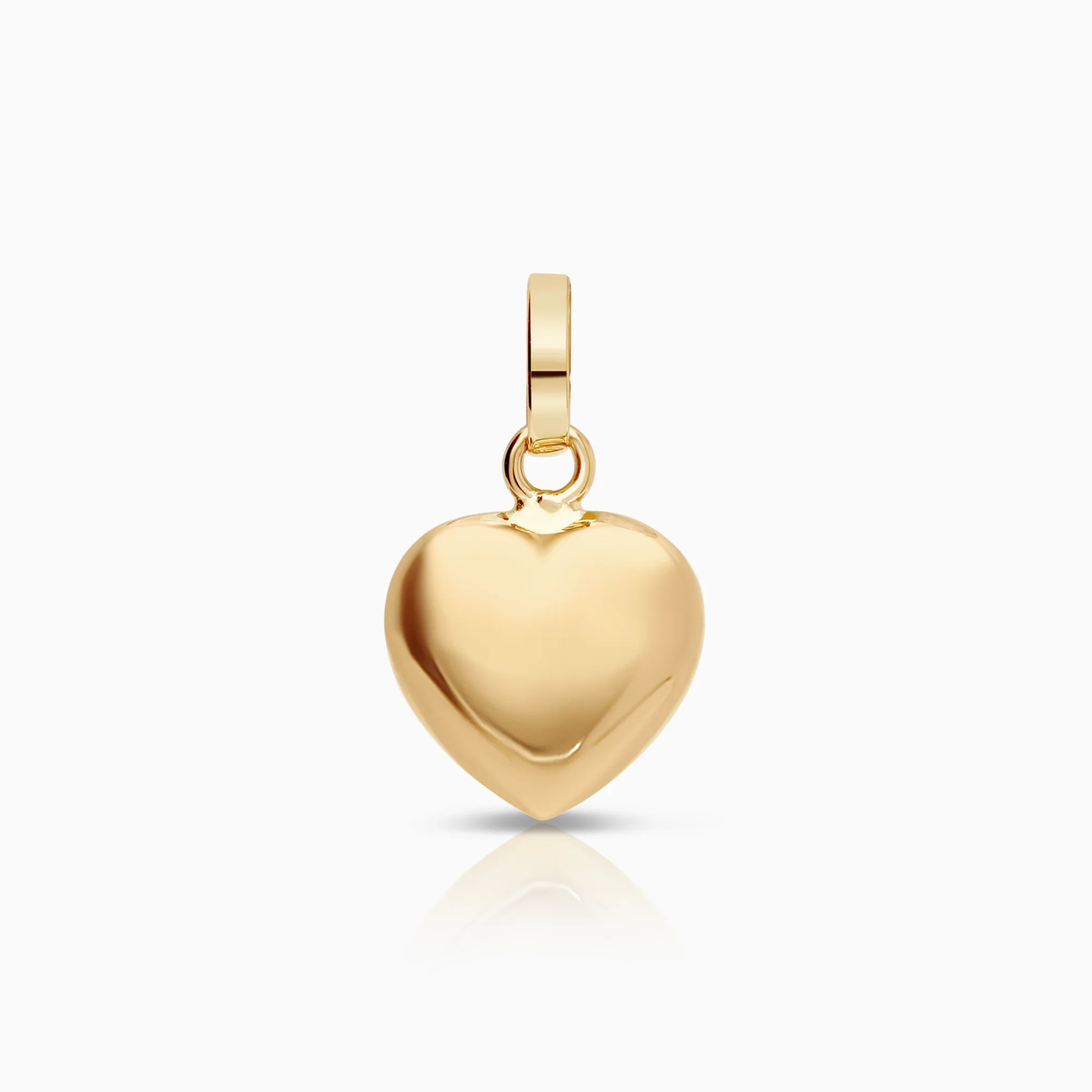Heart Pendant 0.80g 18K Gold