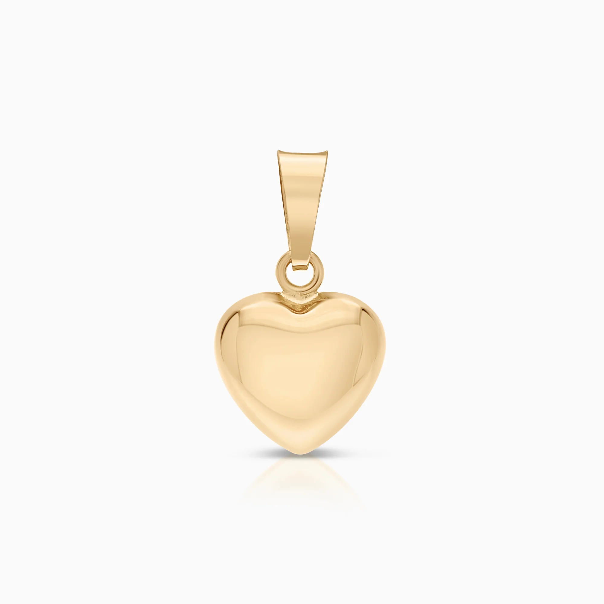 Heart pendant 0.91g 18K gold