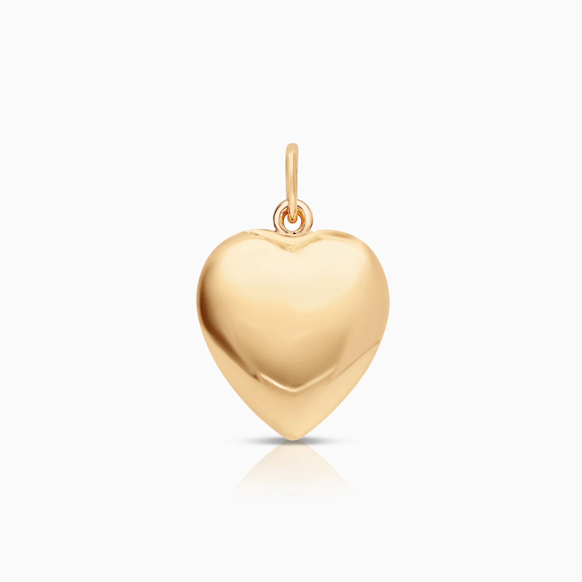 Heart pendant 0.97g 18K gold