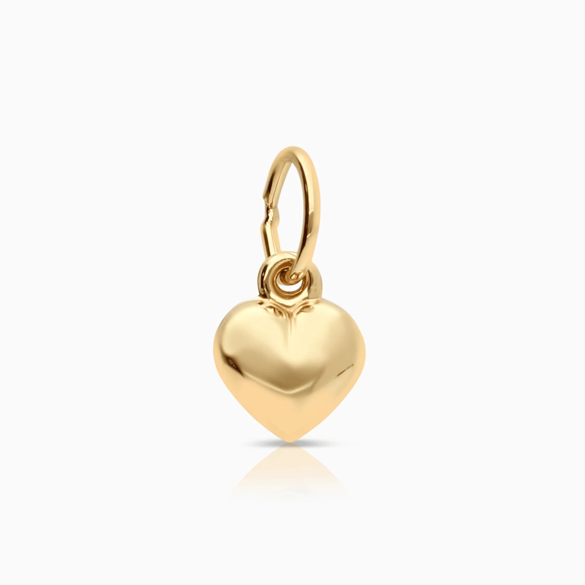 Pendant heart 0.18g 18K gold