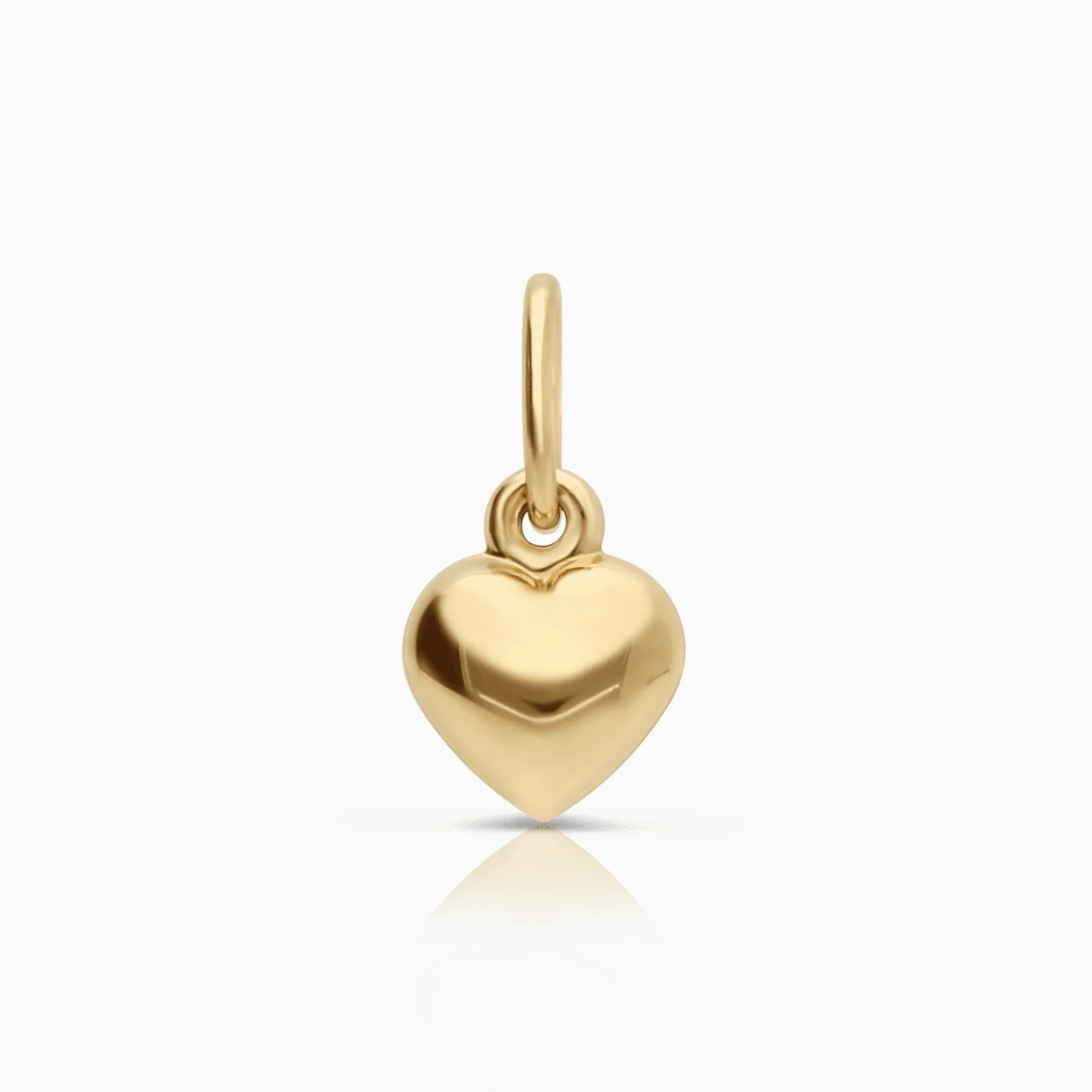 Pendant heart 0.18g 18K gold