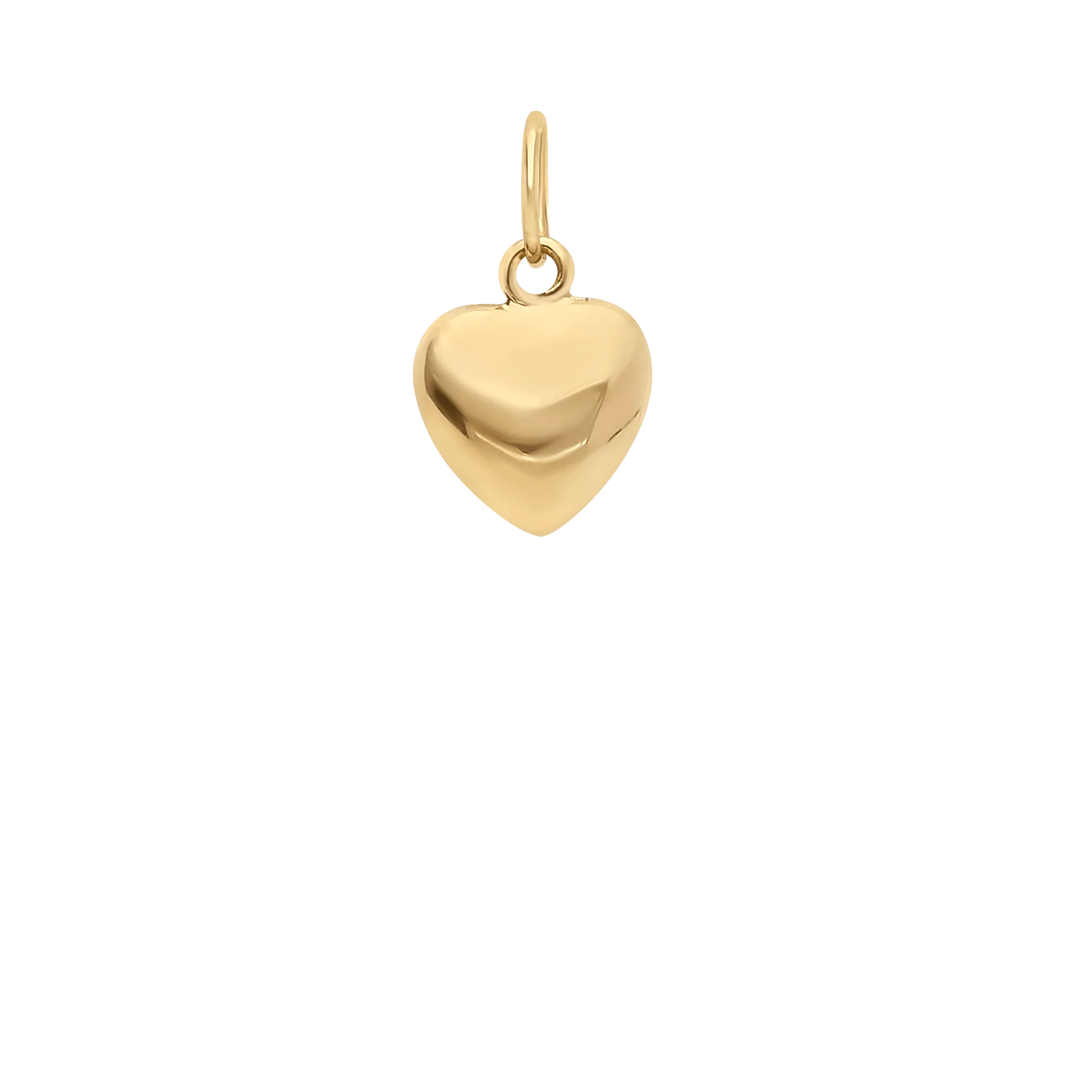 Heart pendant 0.21g 18K gold - Image 2