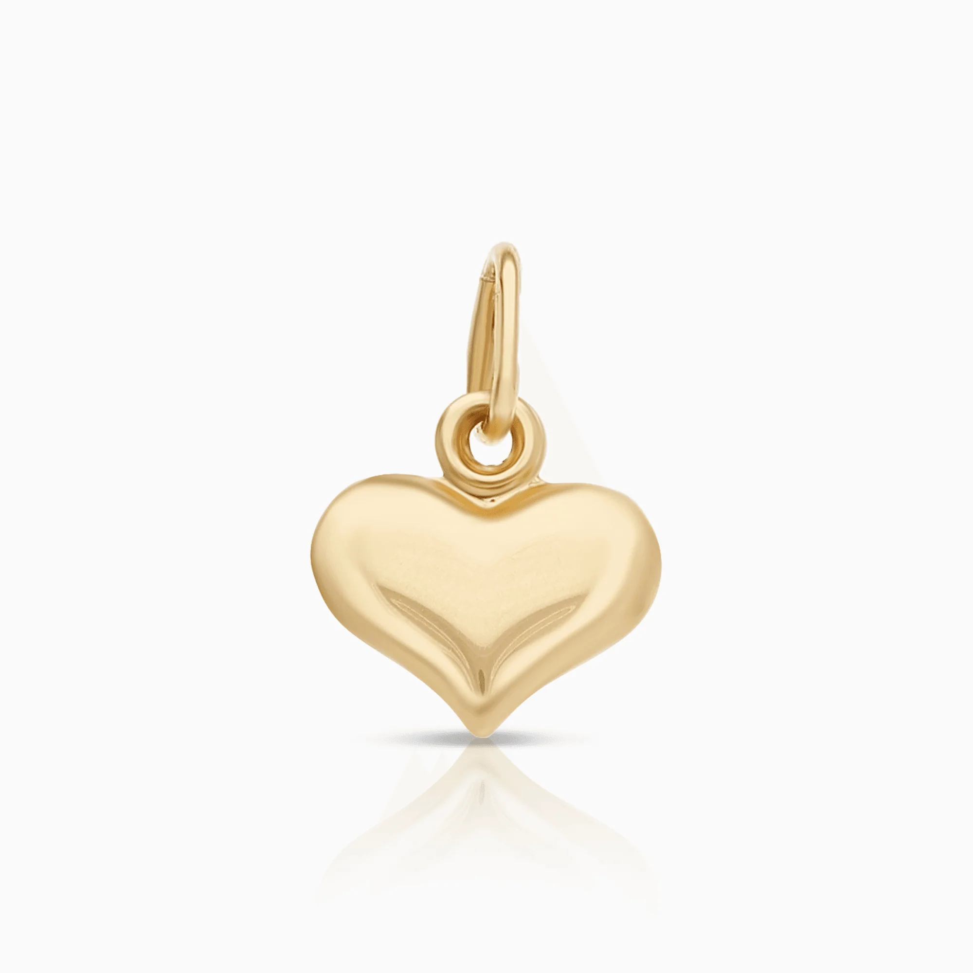 Heart pendant 0.21g 18K gold