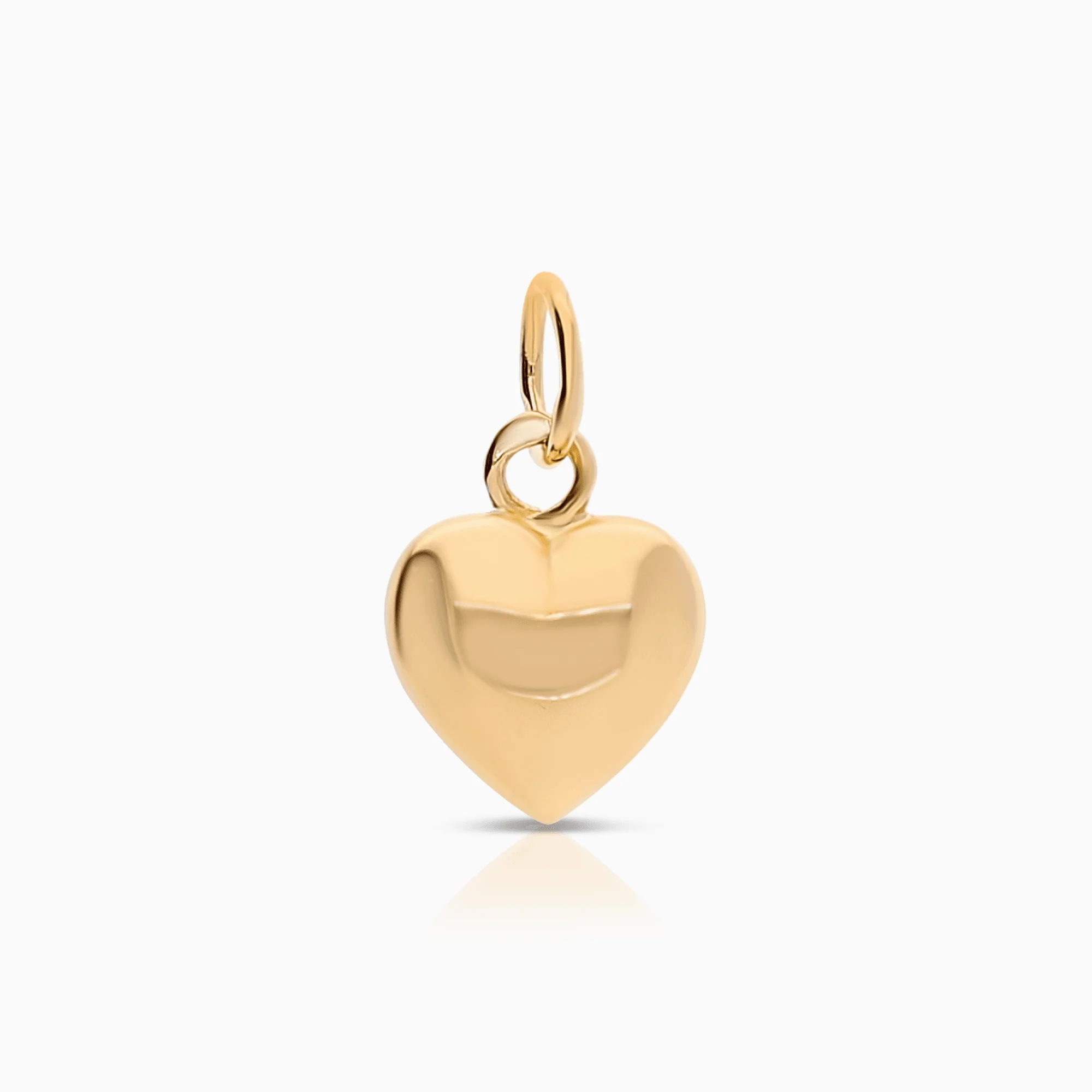 Pendant heart 0.30g 18K gold