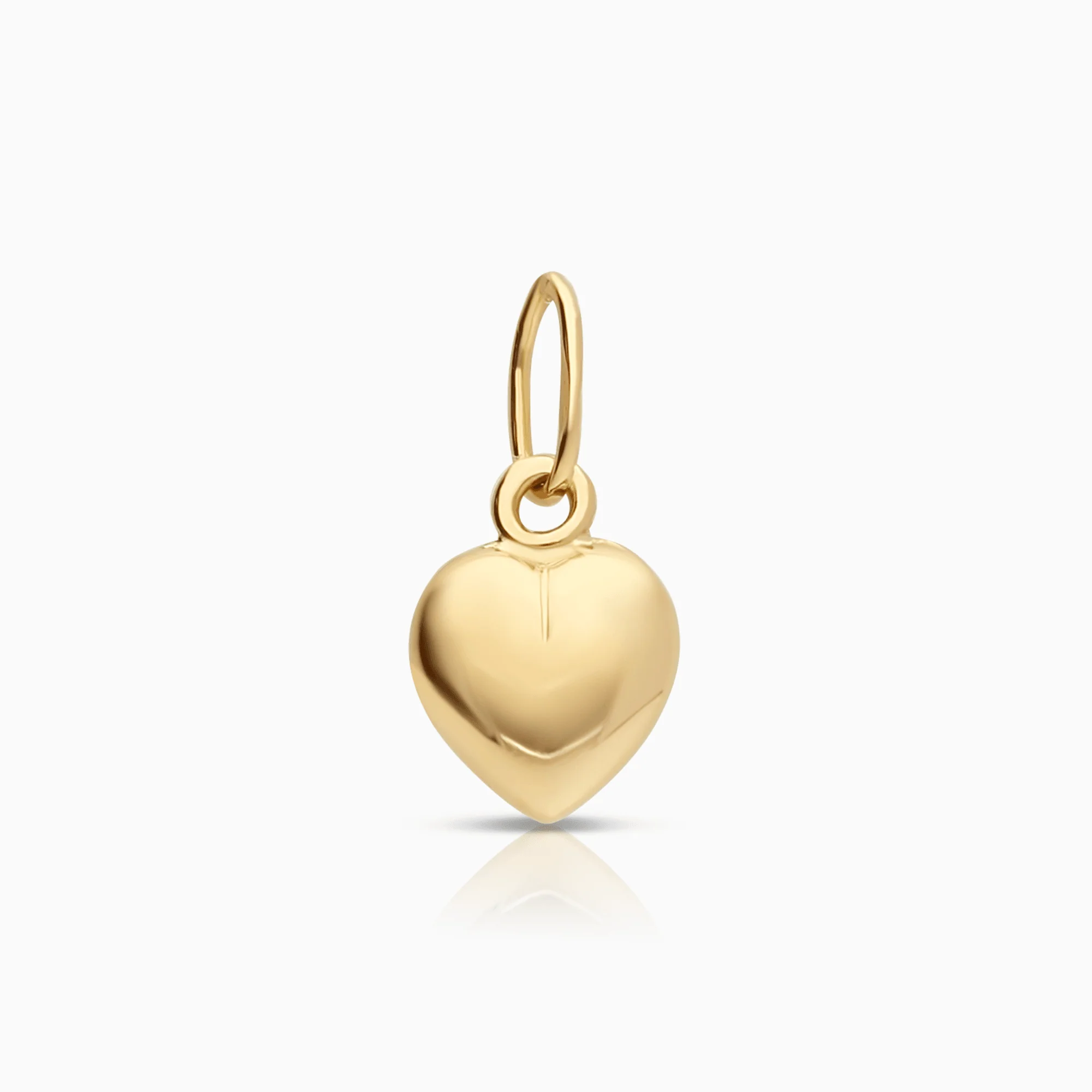 Heart pendant 0.32g 18K gold