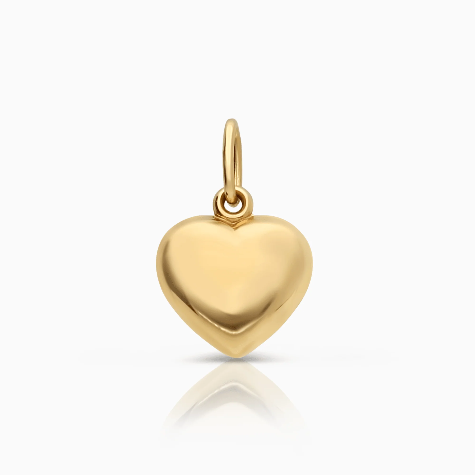 Heart pendant 0.34g 18K gold