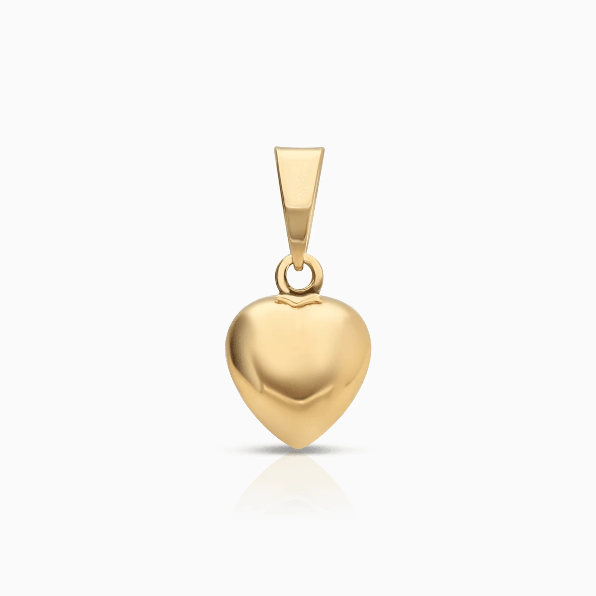 Heart pendant 0.38g 18K gold