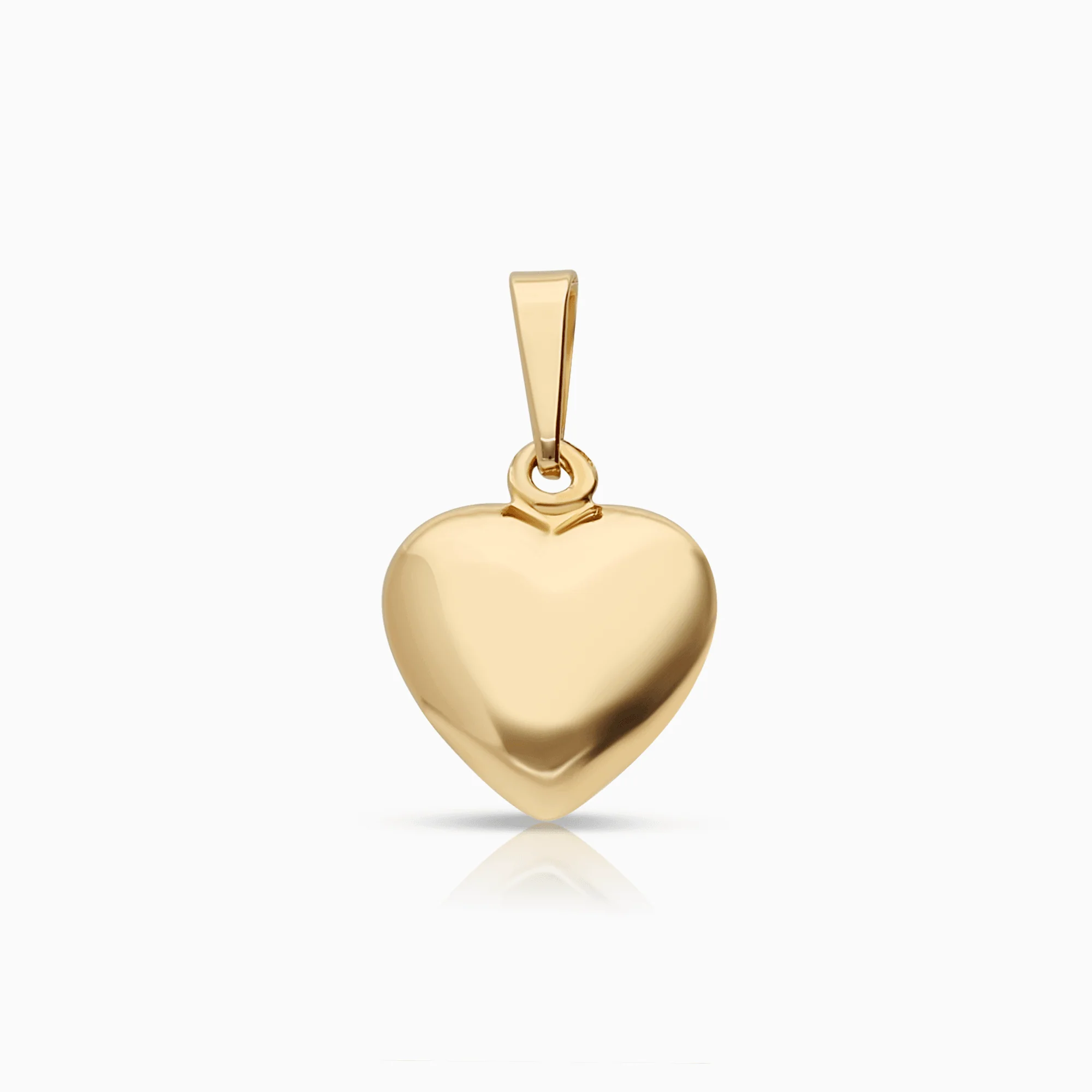 Heart Pendant 0.43g 18K Gold
