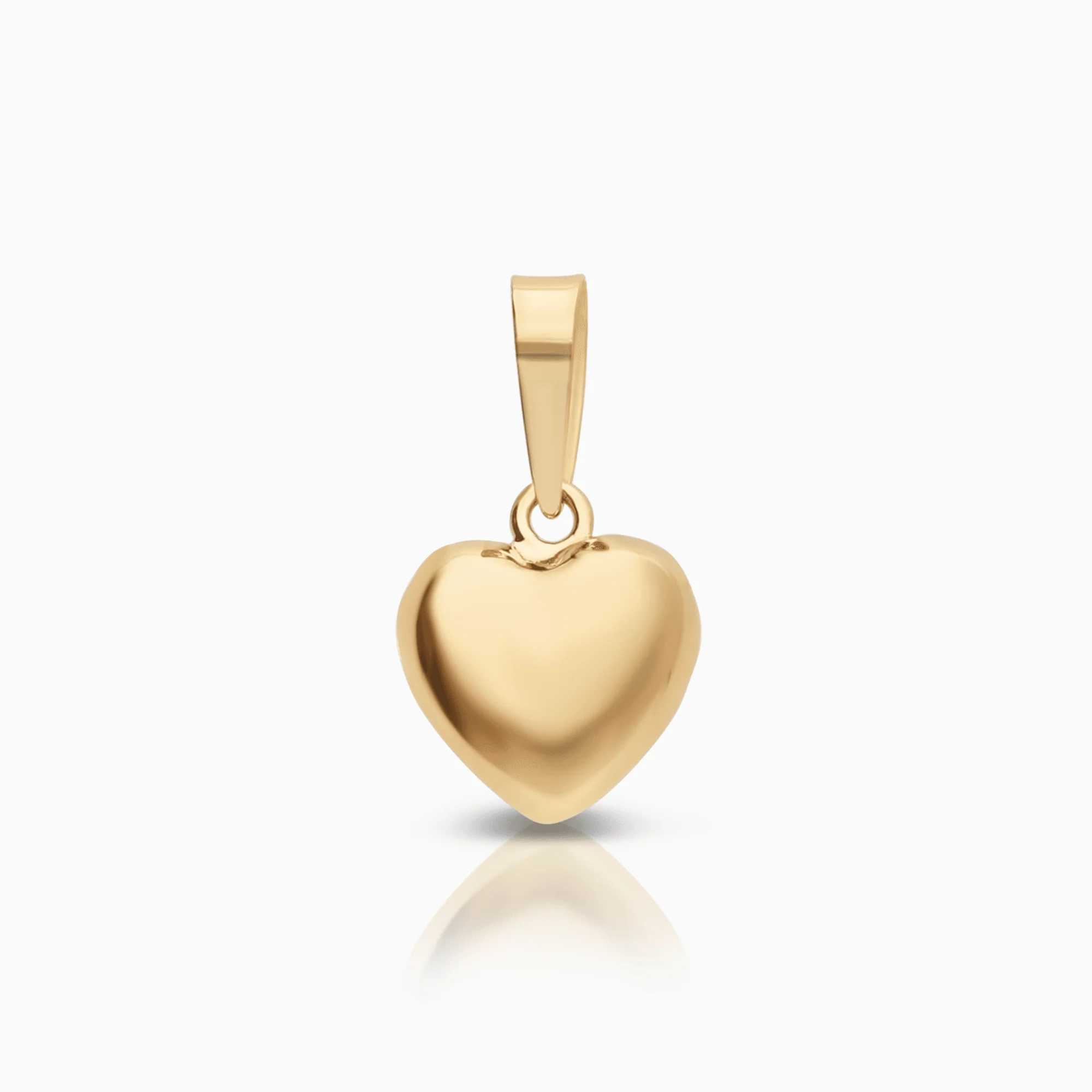 Heart Pendant 0.44g 18K Gold