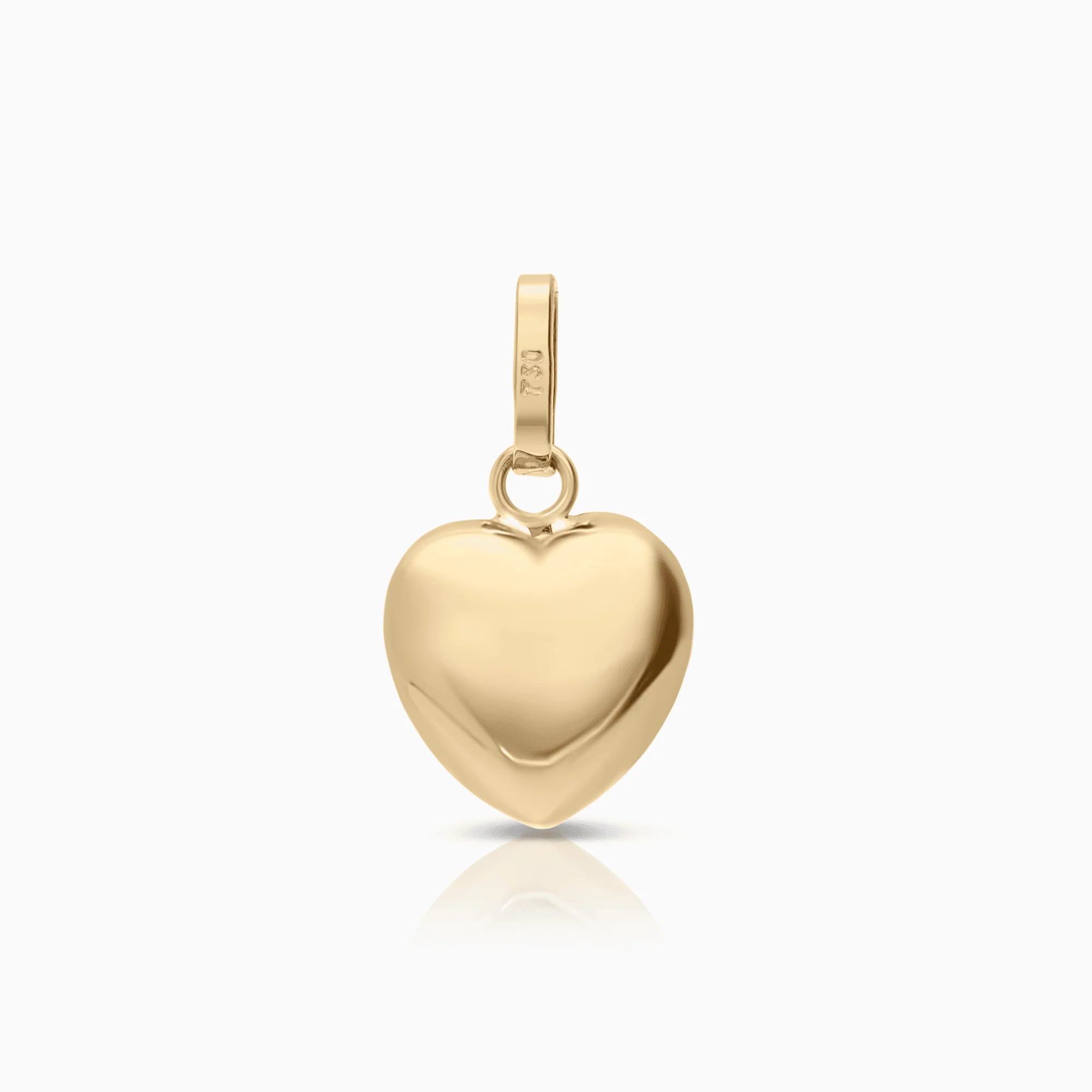 Heart Pendant 0.44g 18K Gold