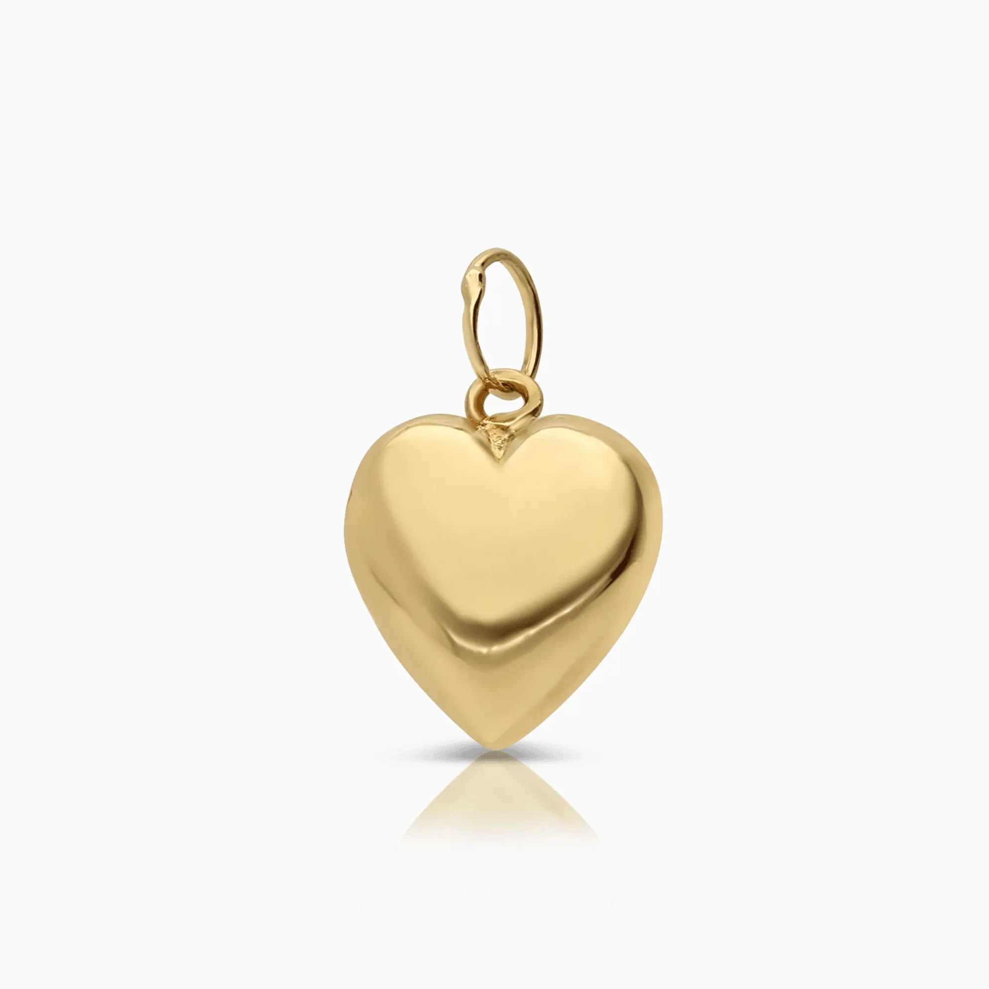 Pendant heart 0.45g 18K gold