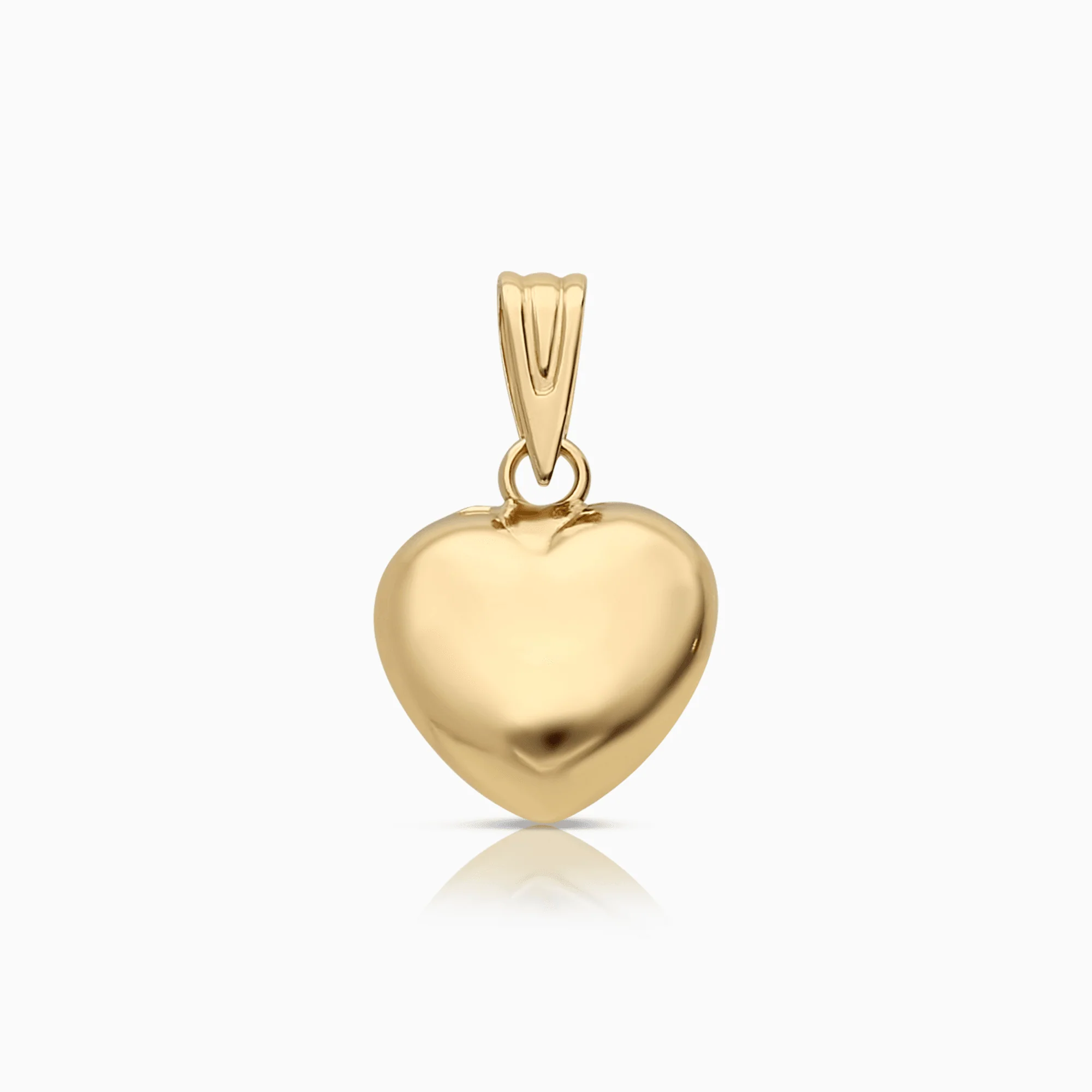 Heart Pendant 0.48g 18K Gold