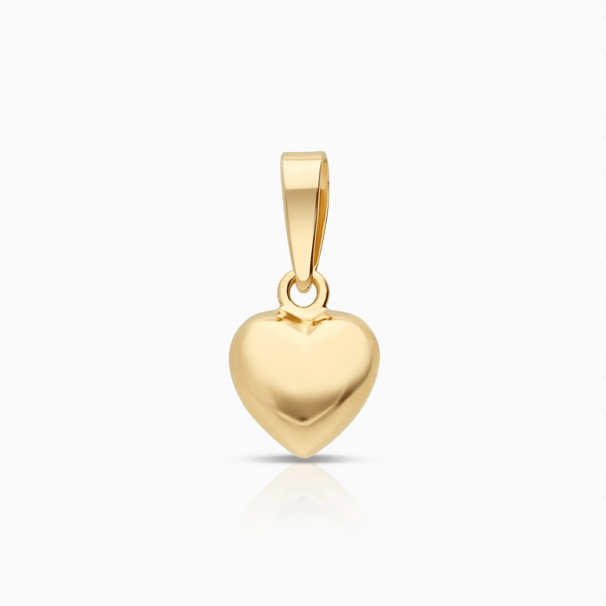 Heart Pendant 0.48g 18K Gold
