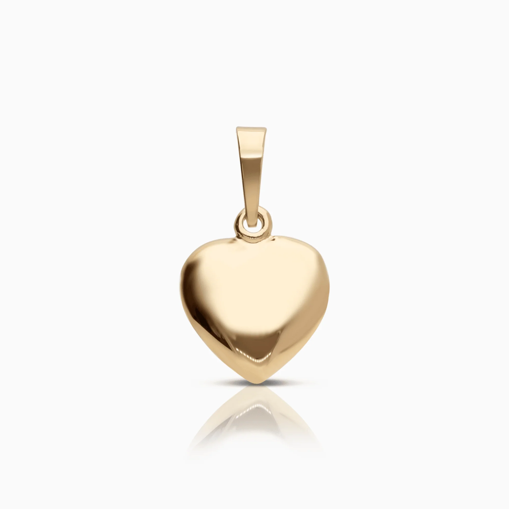 Heart Pendant 0.48g 18K Gold
