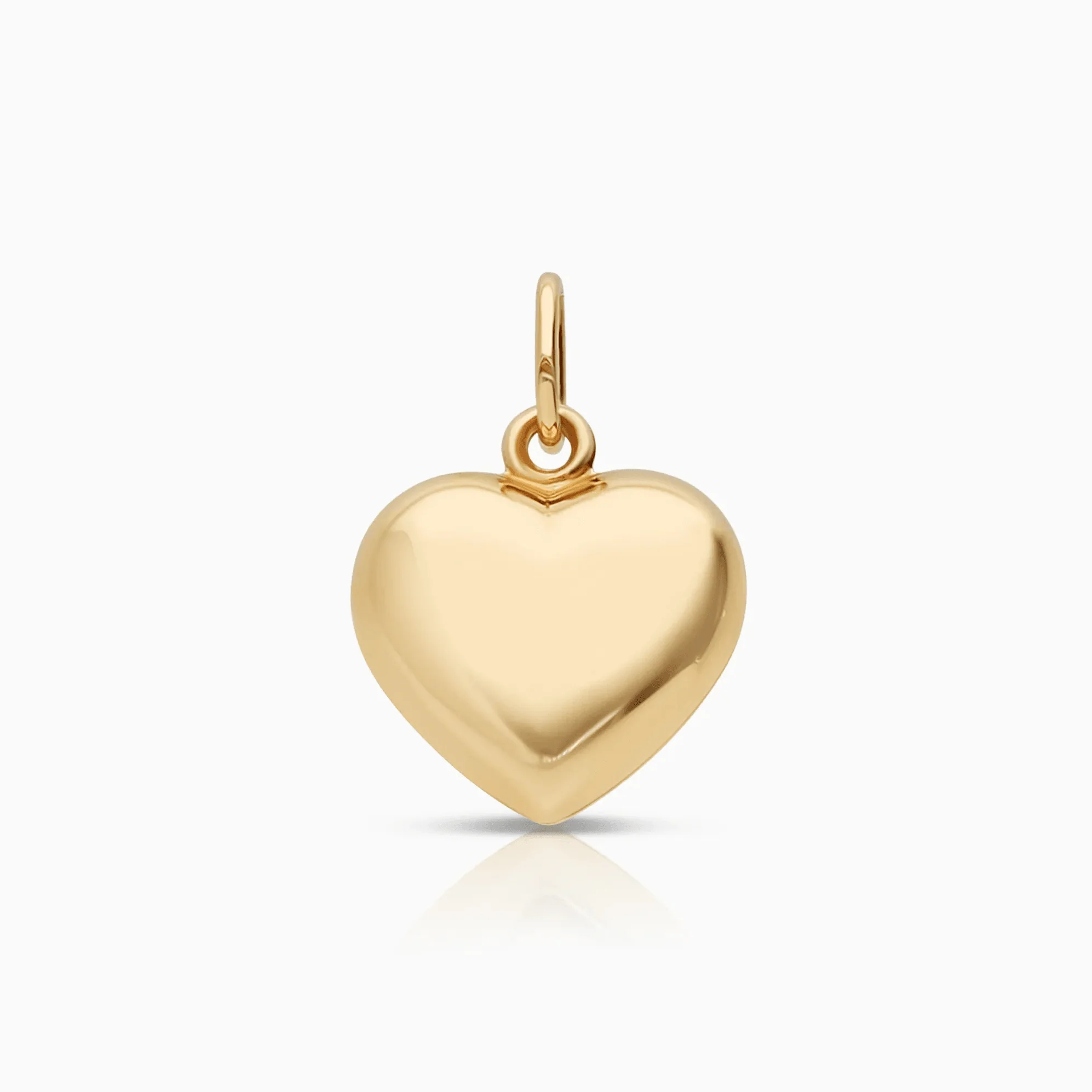 Heart pendant 0.50g 18K gold