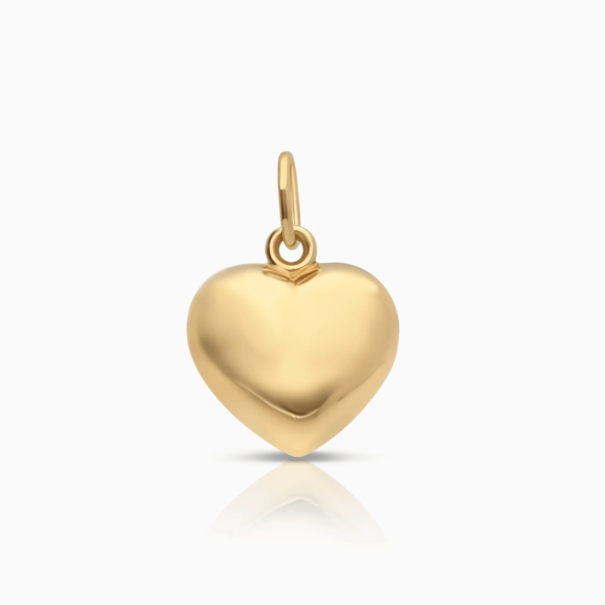 Heart pendant 0.50g 18K gold