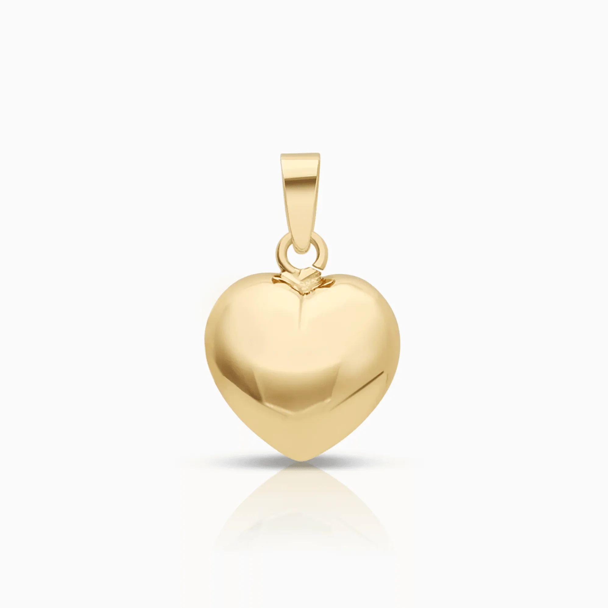 Heart pendant 0.50g 18K gold