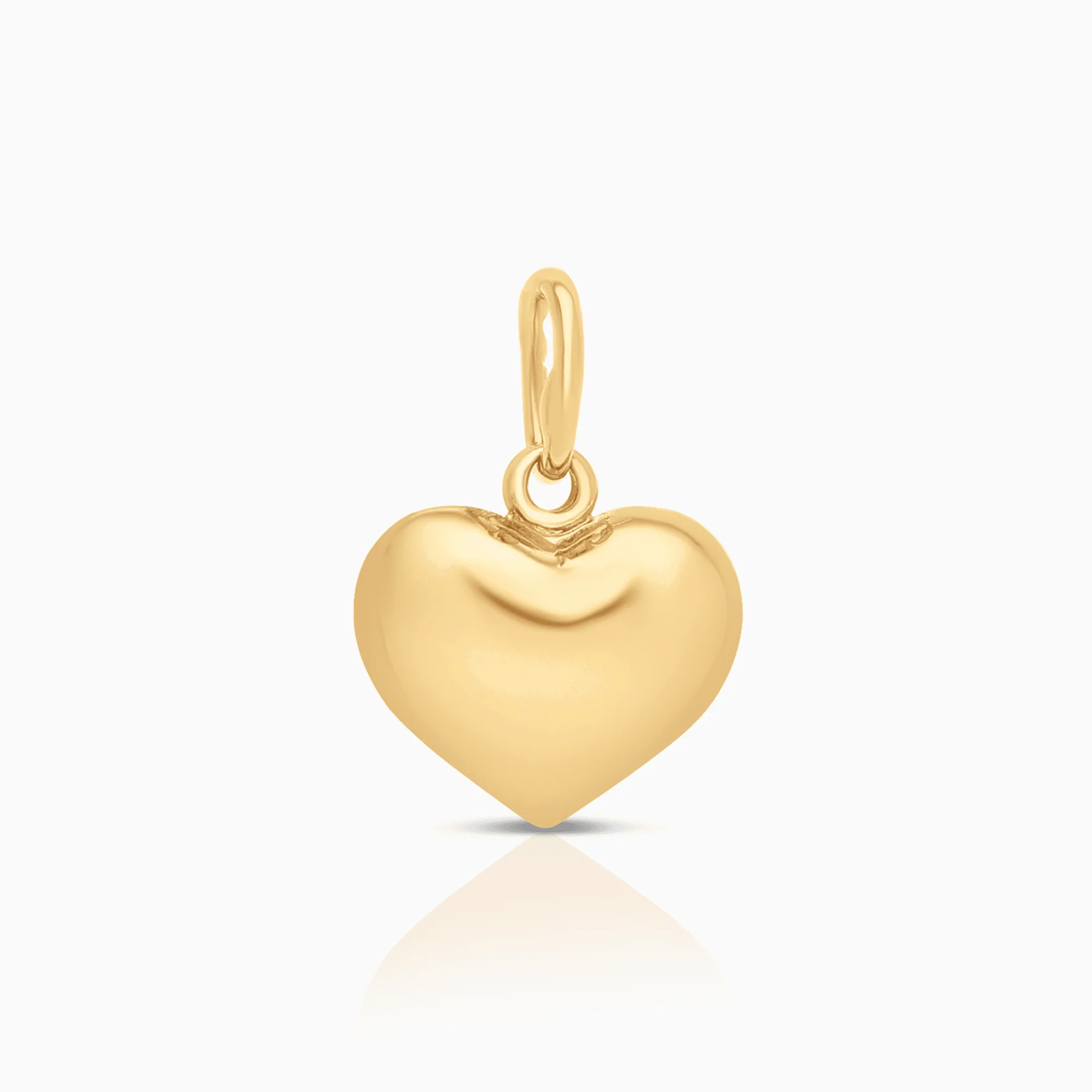 Heart pendant 0.50g 18K gold