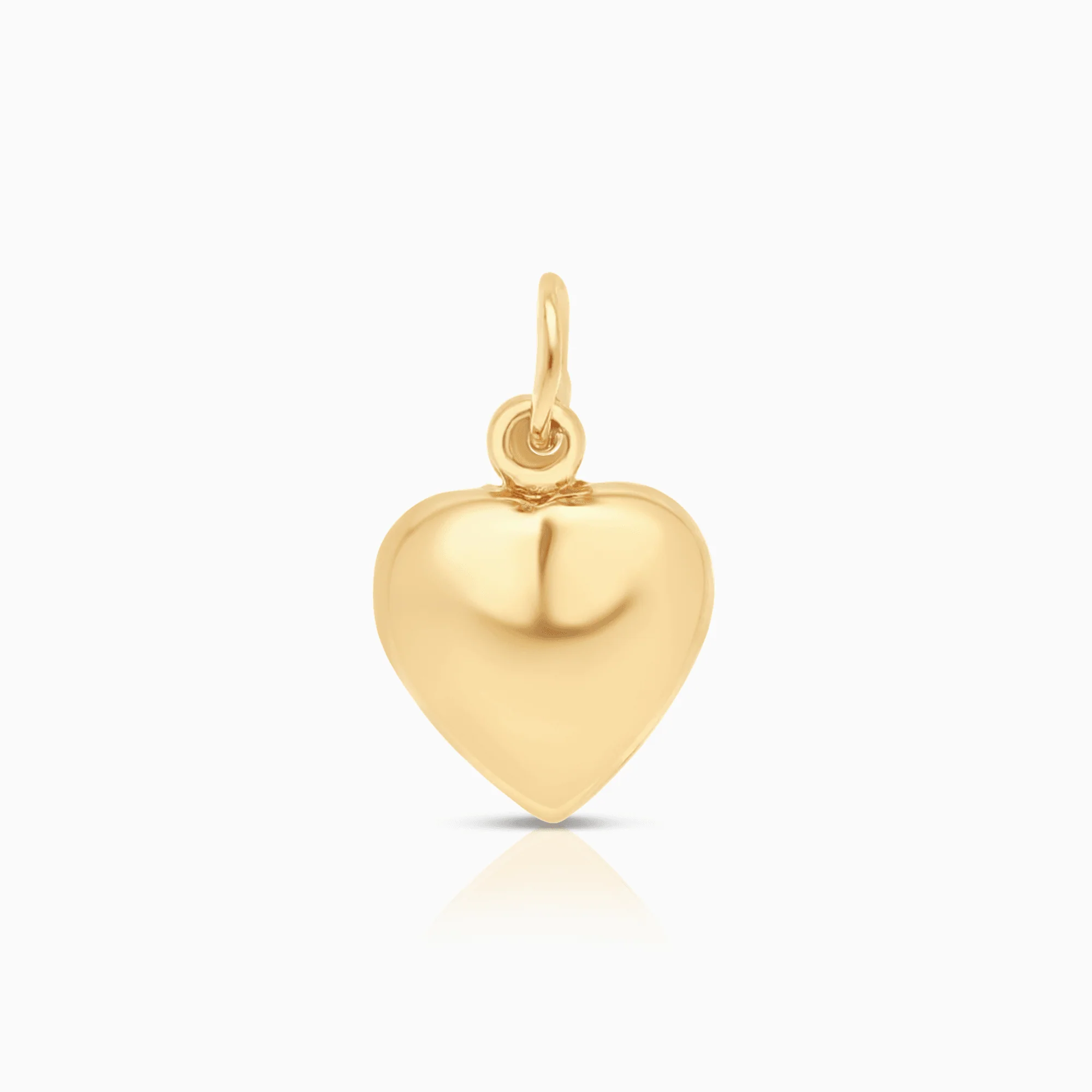 Heart pendant 0.50g 18K gold