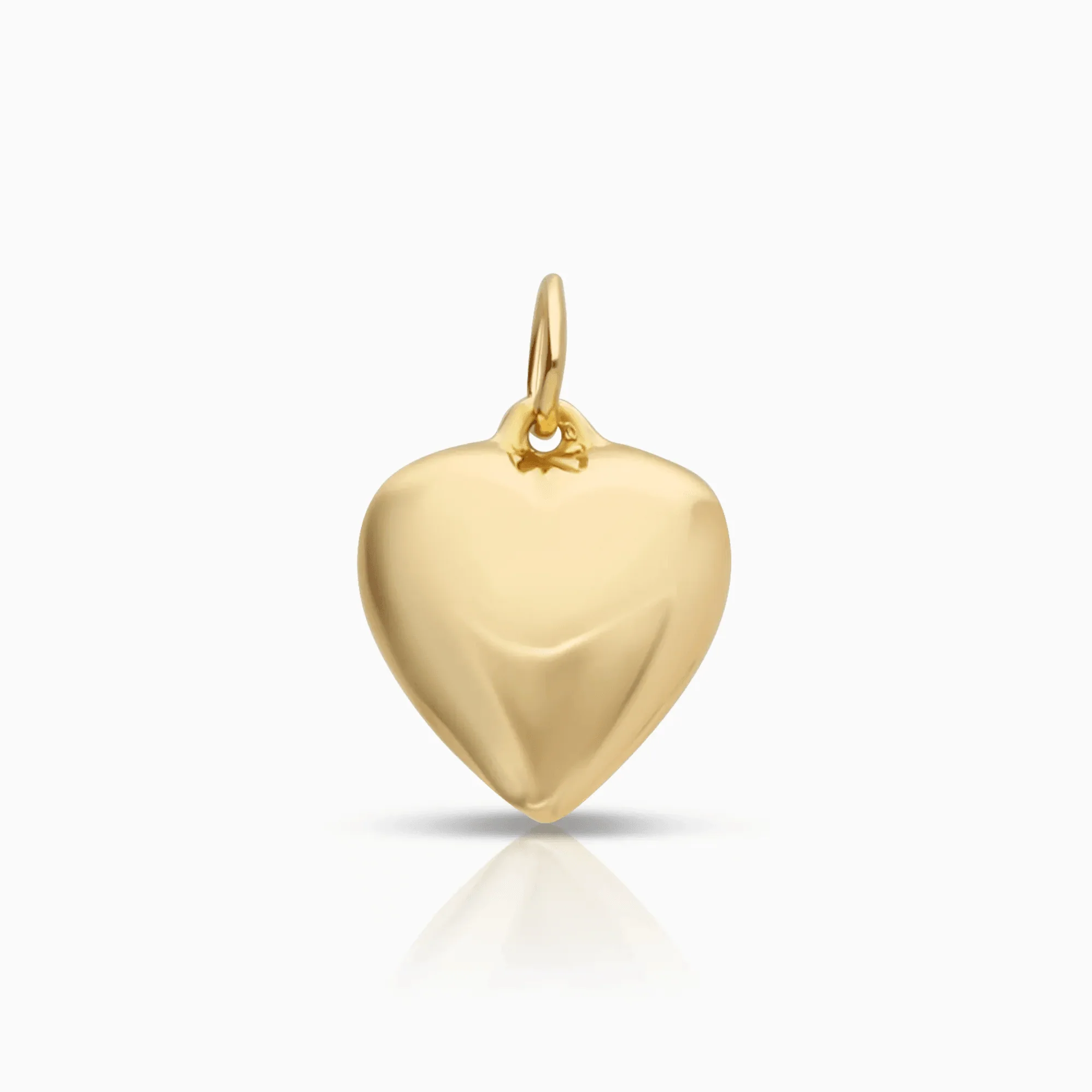 Heart pendant 0.52g 18K gold