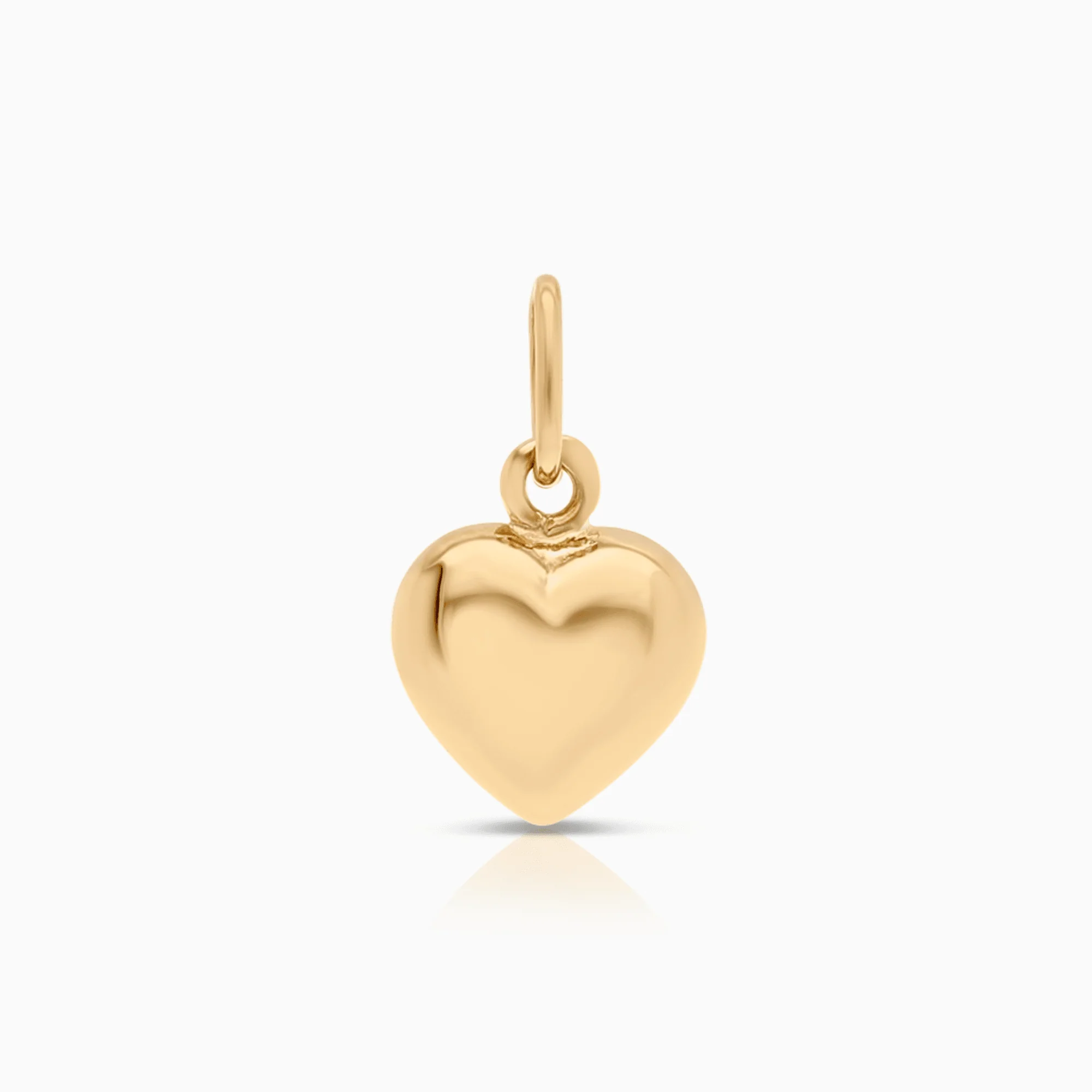 Heart pendant 0.53g 18K gold