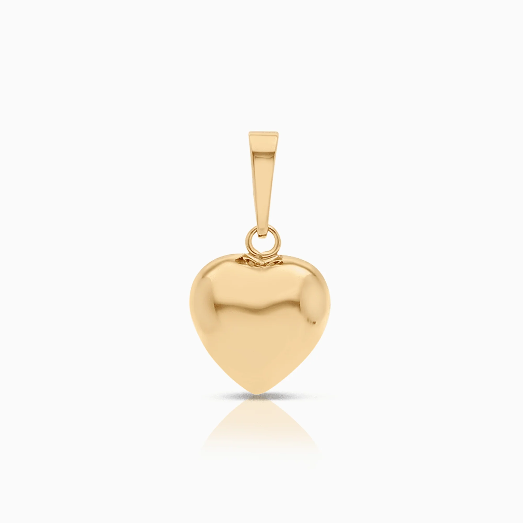 Heart pendant 0.53g 18K gold