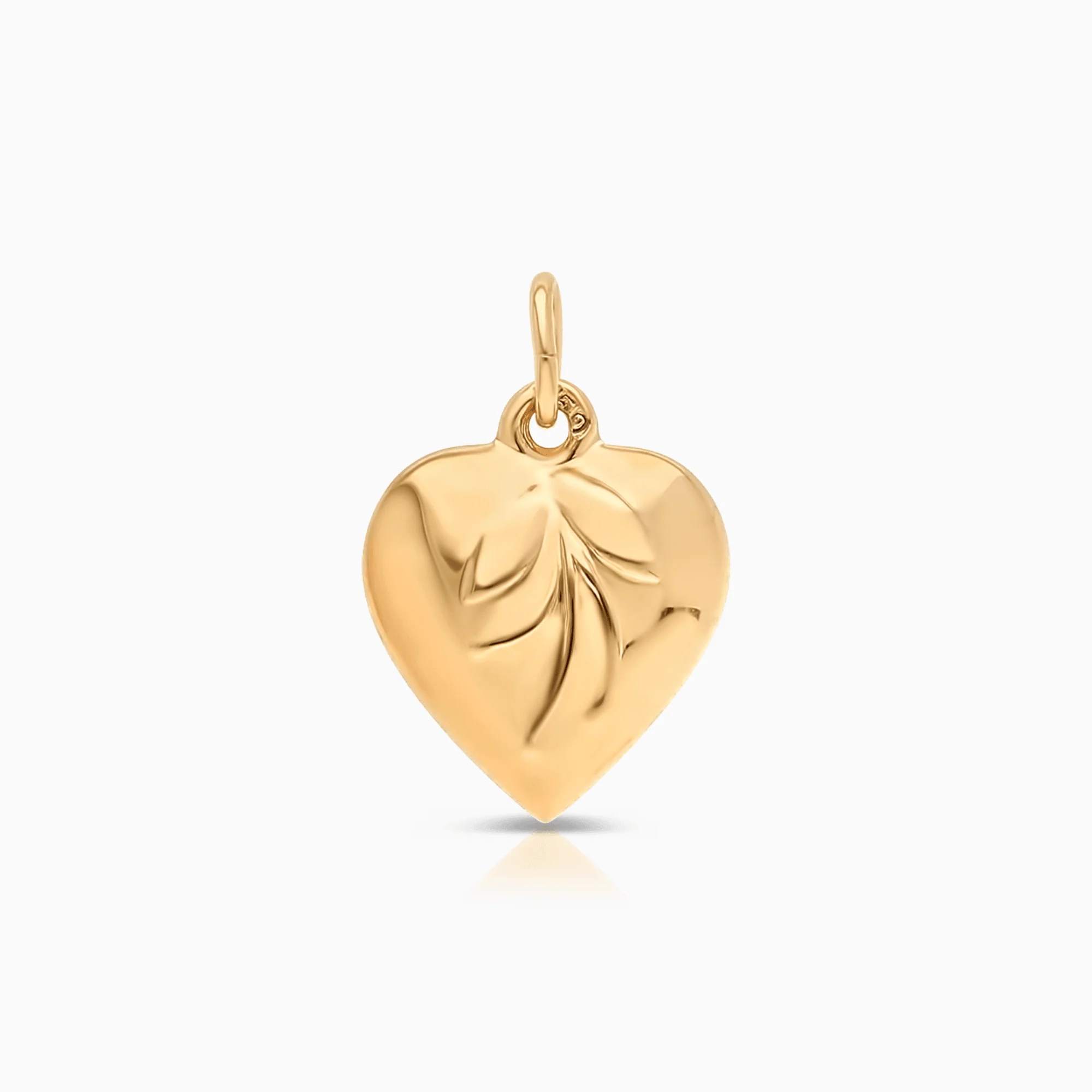 Heart pendant 0.53g 18K gold