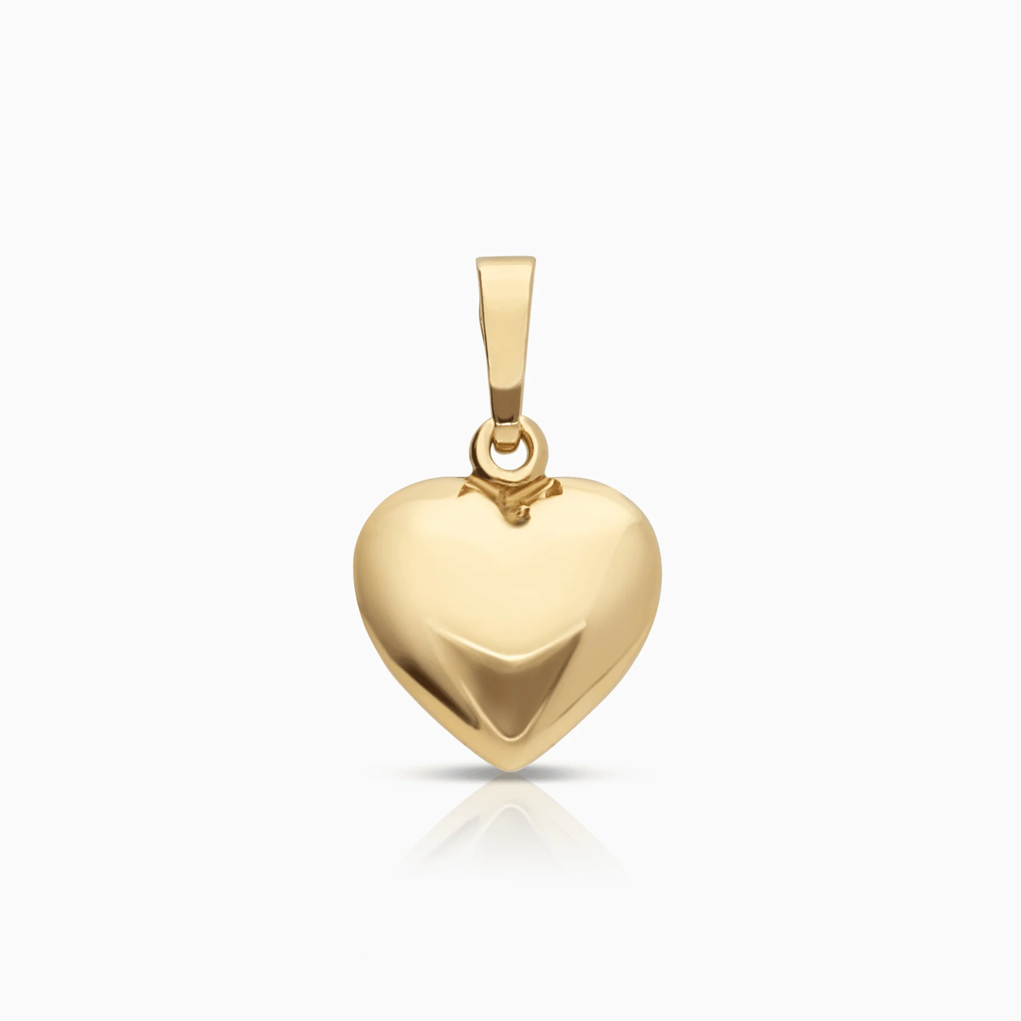 Heart pendant 0.54g 18K gold