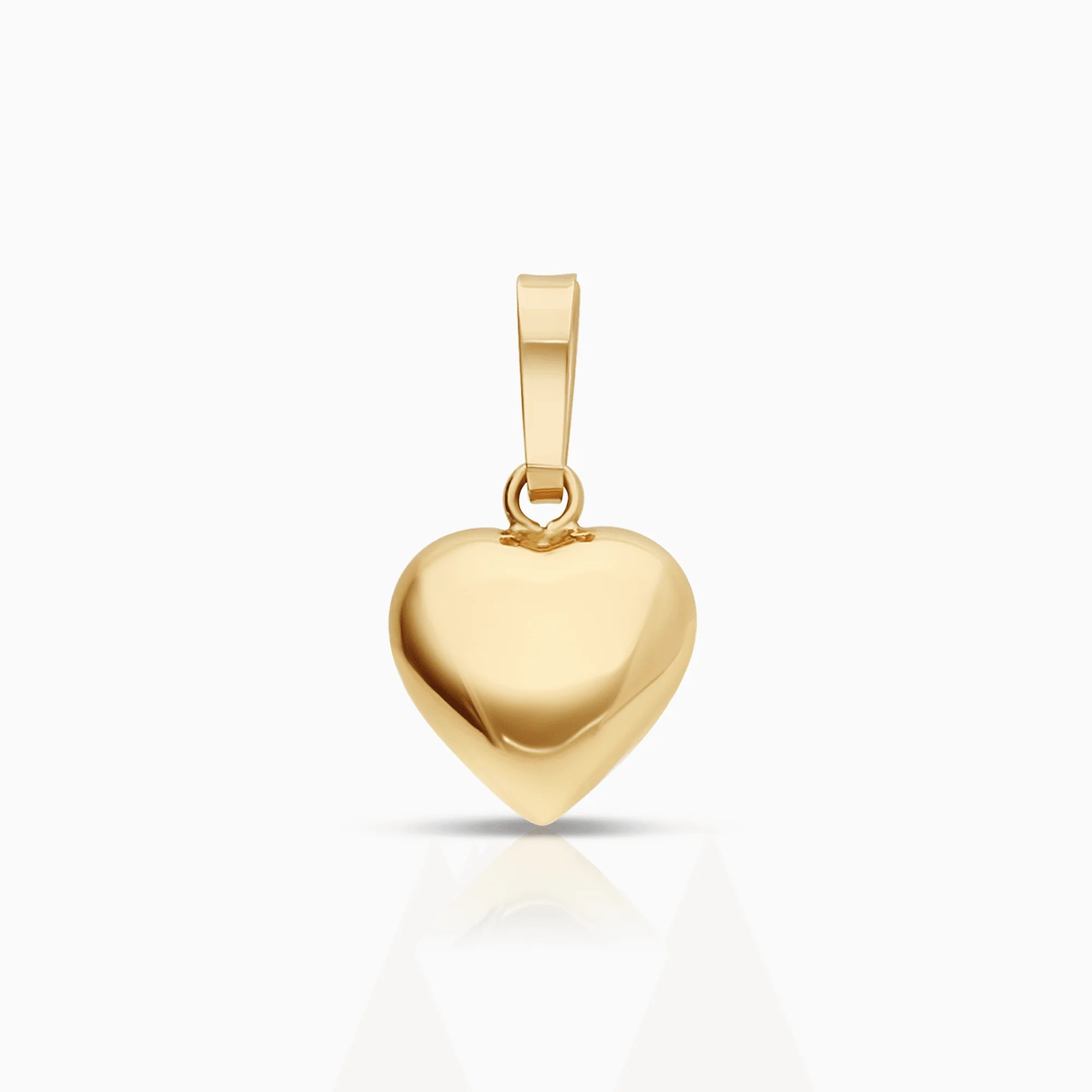 Heart pendant 0.55g 18K gold