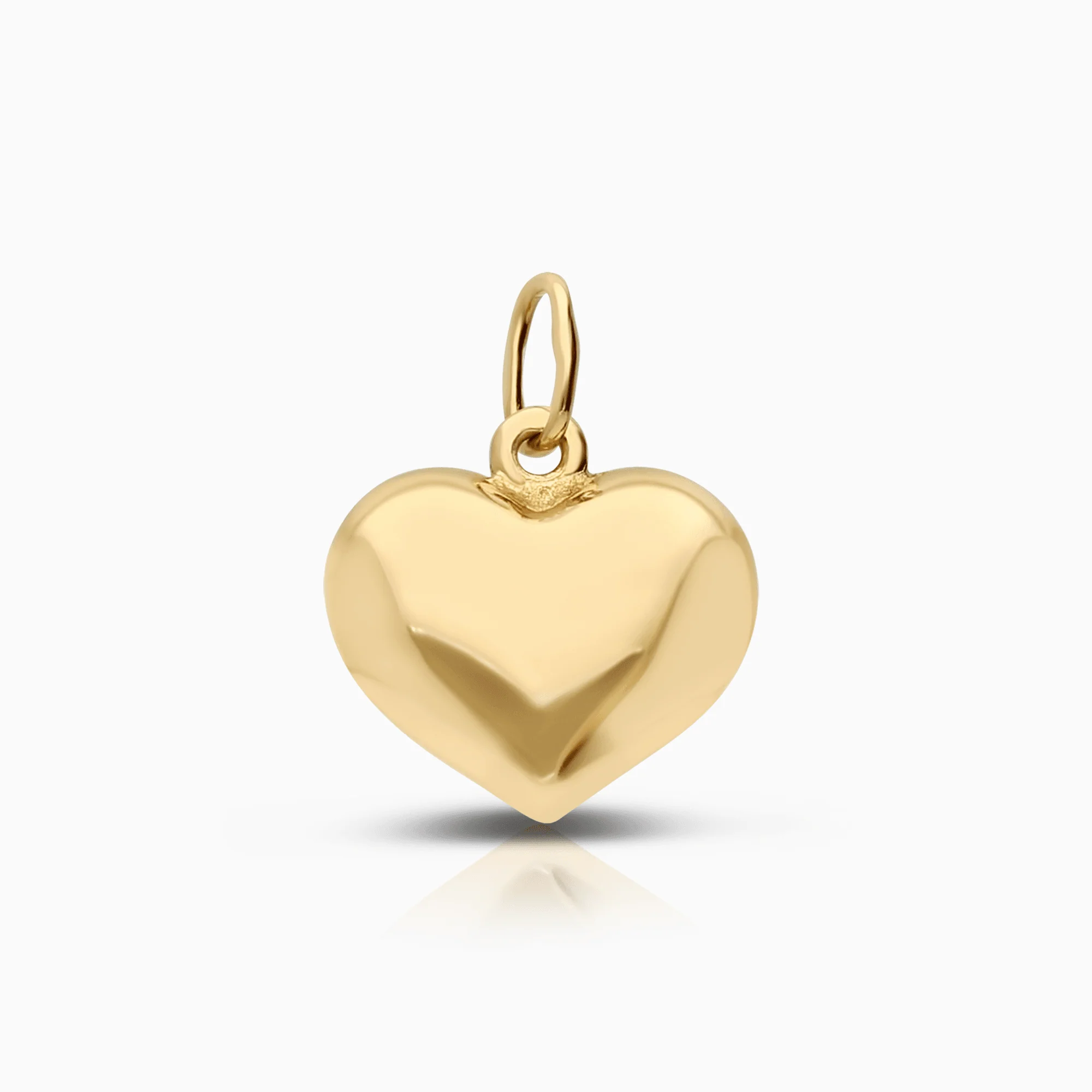 Heart pendant 0.56g 18K gold